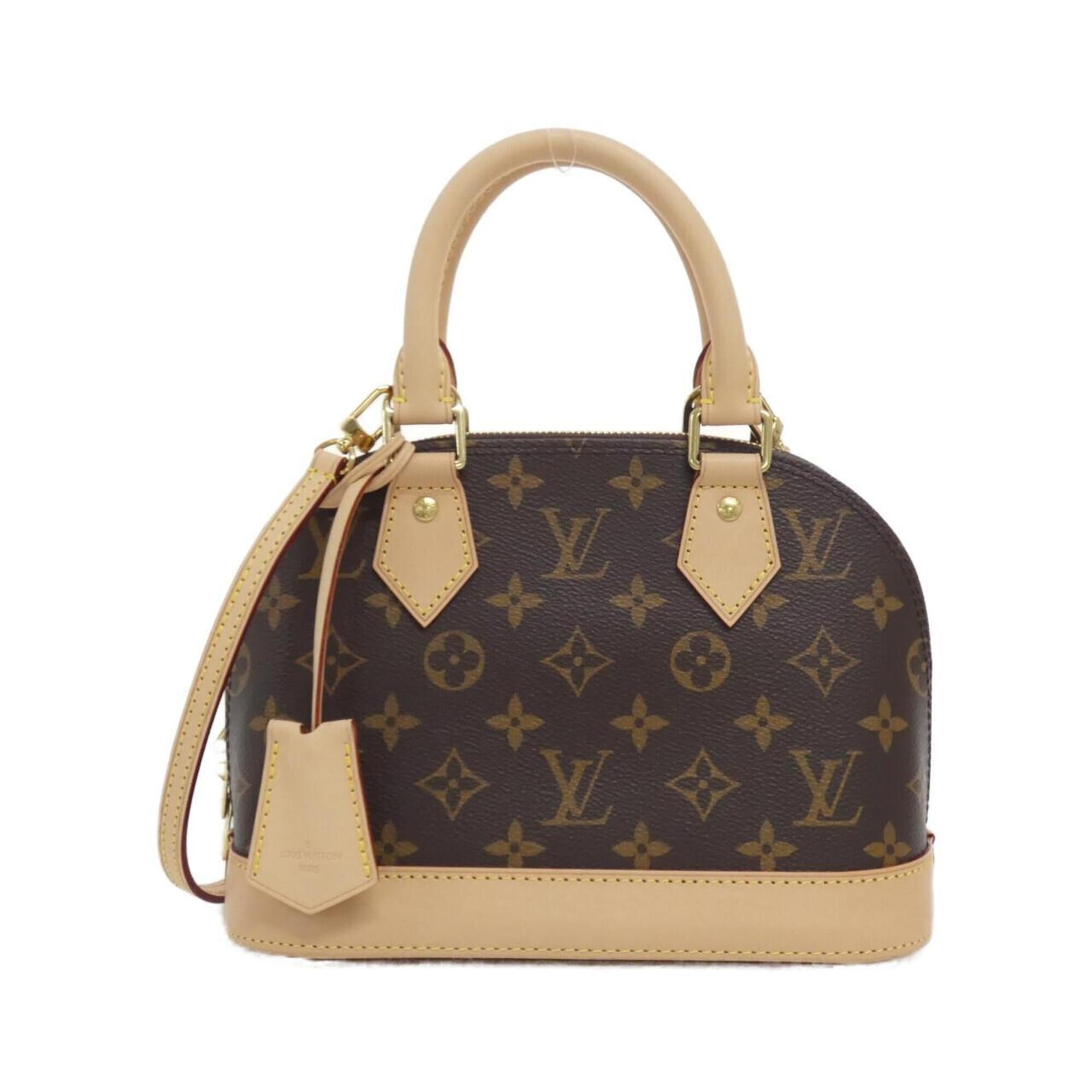 Louis Vuitton Marron Coated Canvas Handbag (Pre-Owned)