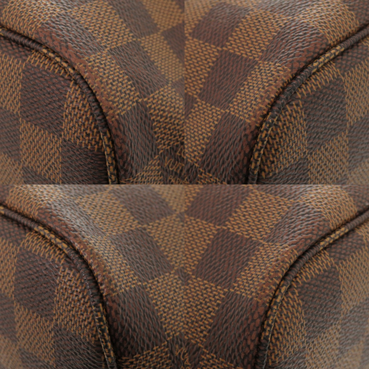 Louis Vuitton Brown Damier Canvas Tote Bag (Pre-Owned)