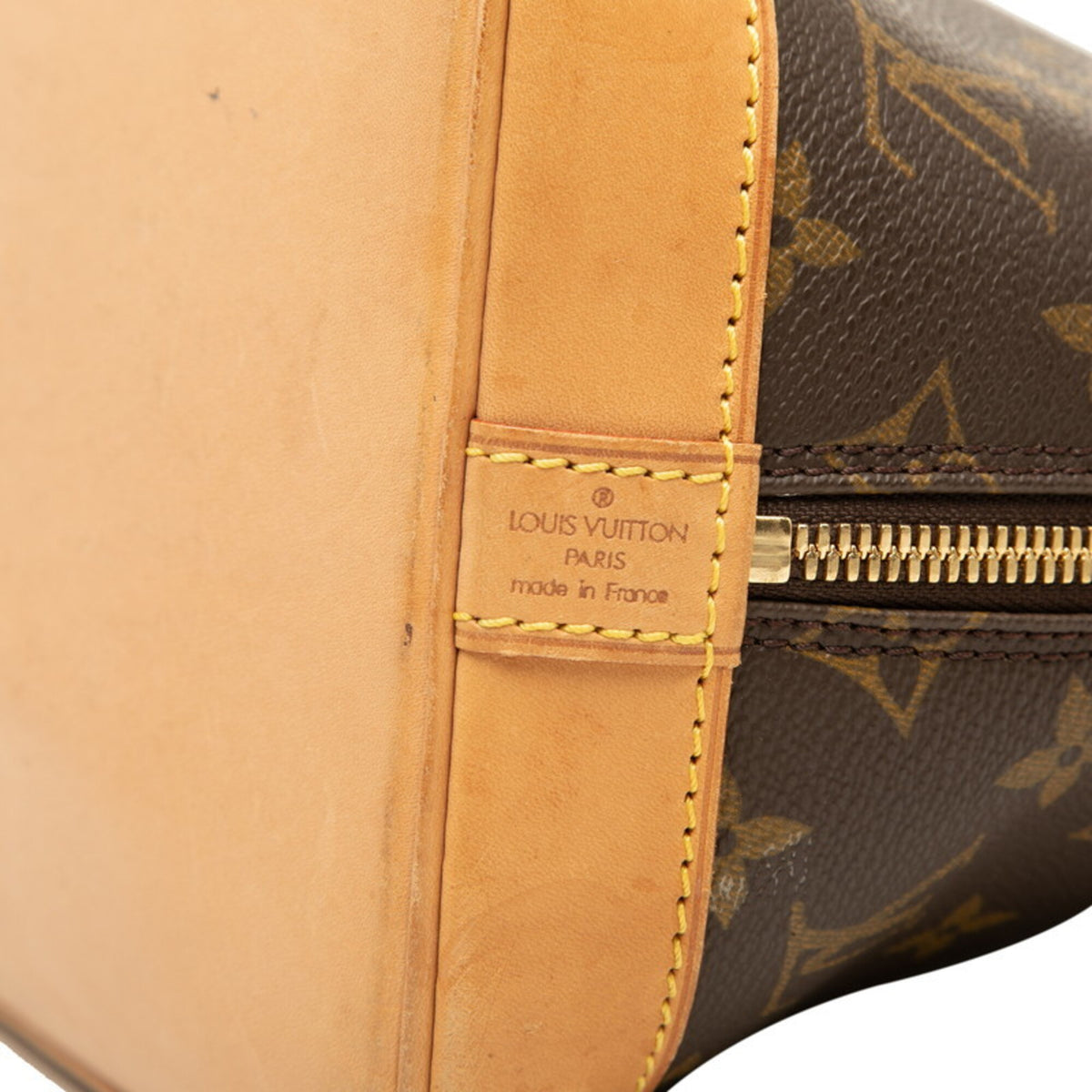 Louis Vuitton Brown Pvc Leather Handbag (Pre-Owned)