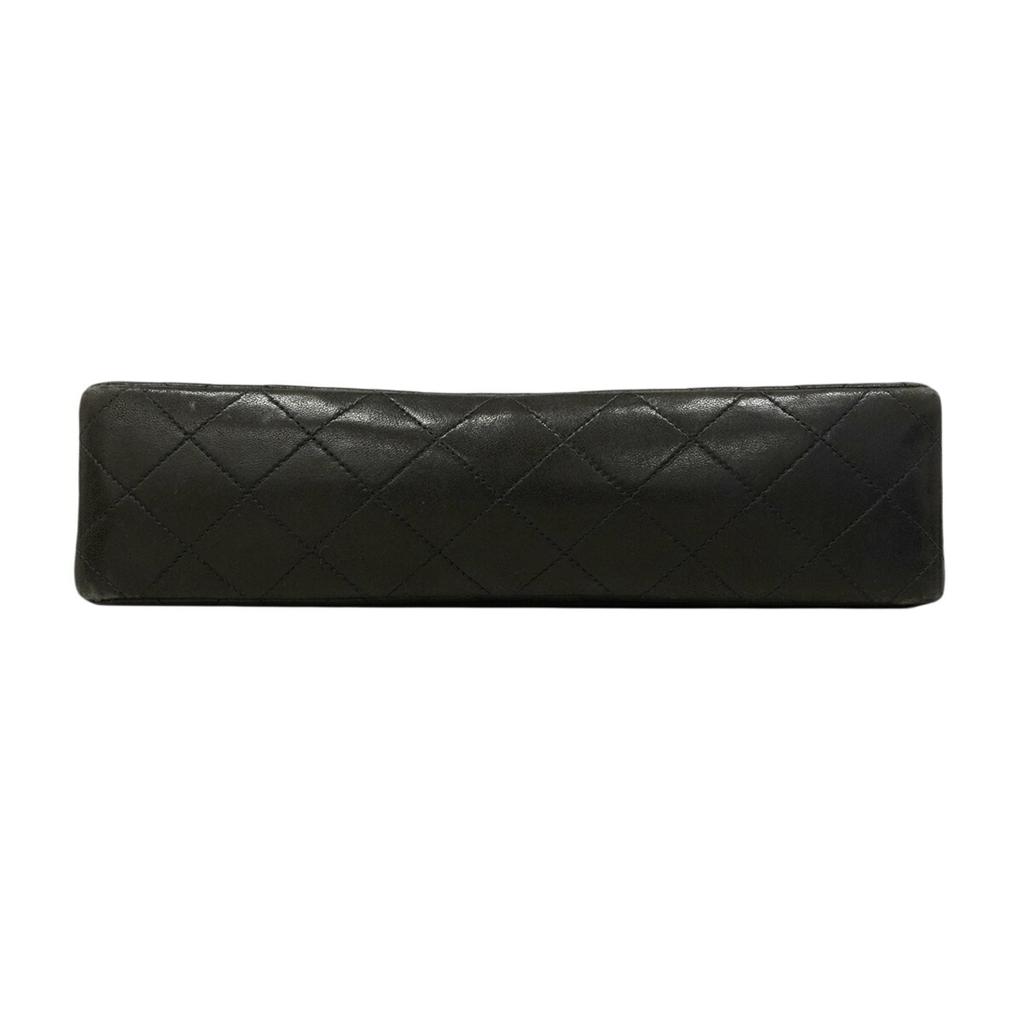 Chanel Black Leather Handbag (Pre-Owned)
