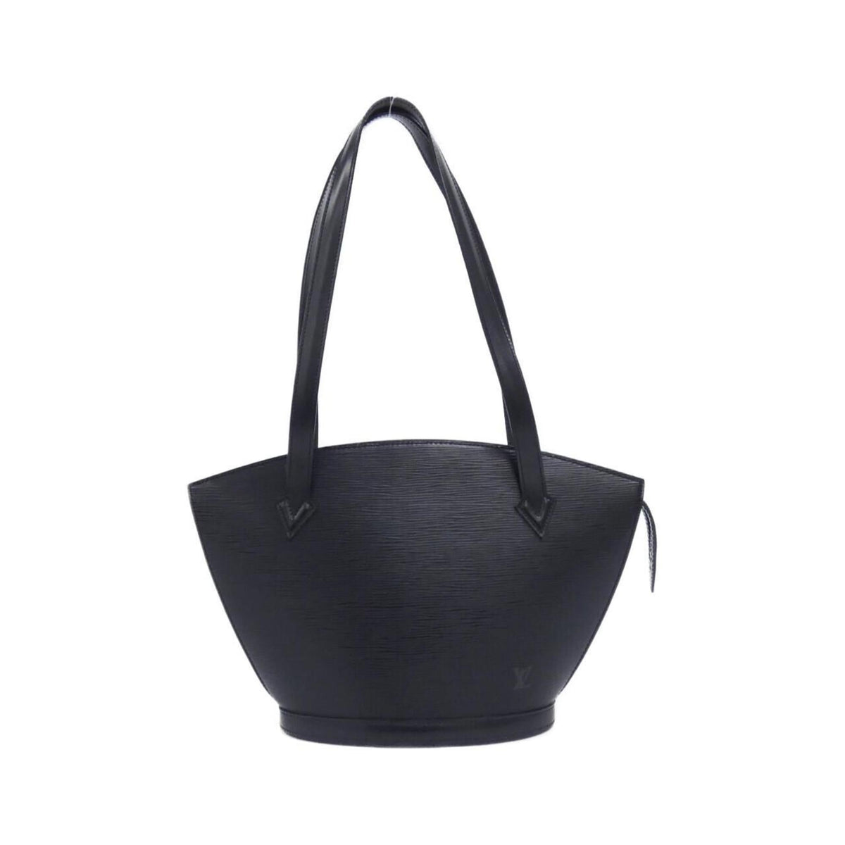 Louis Vuitton Black Leather Shoulder Bag (Pre-Owned)