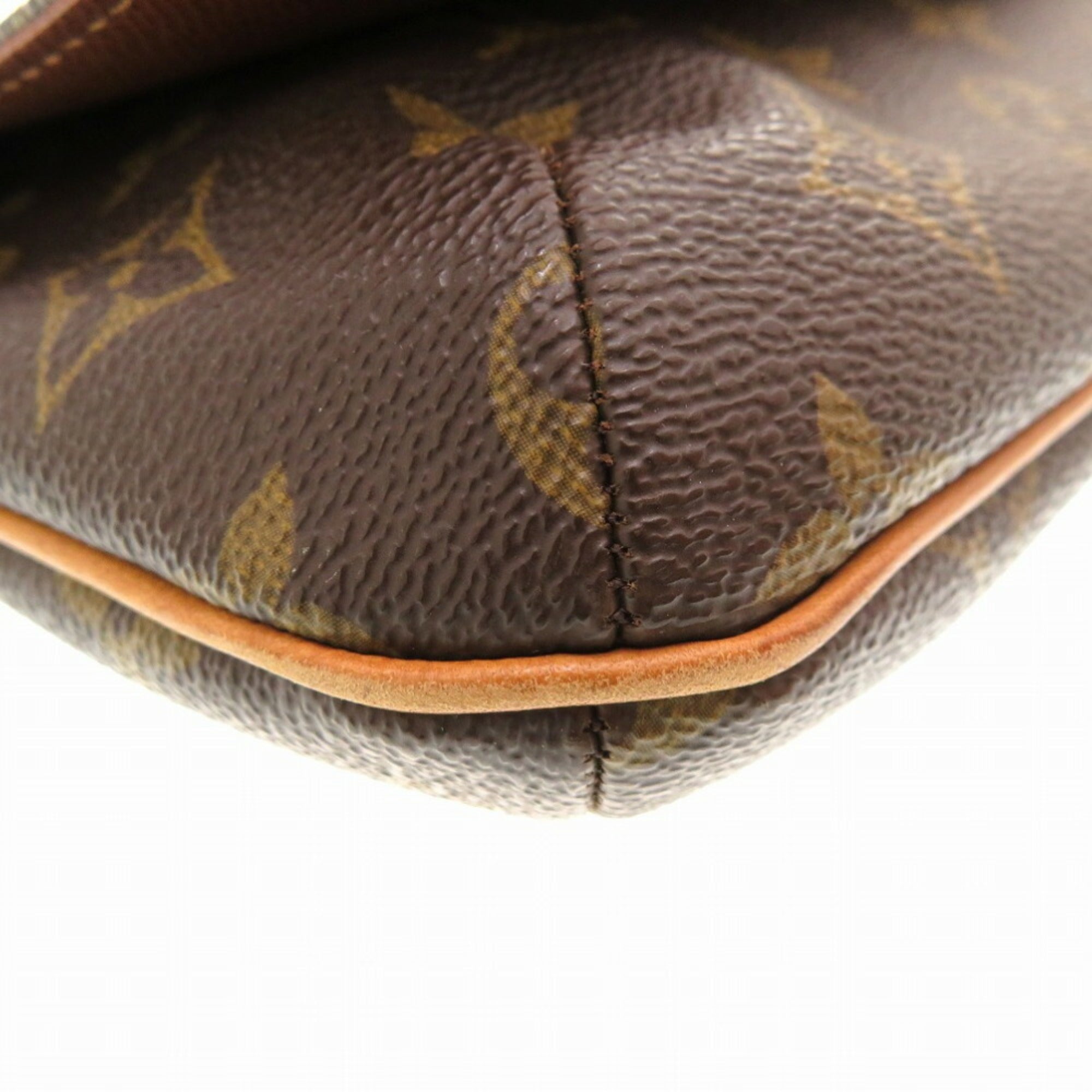 Louis Vuitton Brown Monogram Shoulder Bag (Pre-Owned)