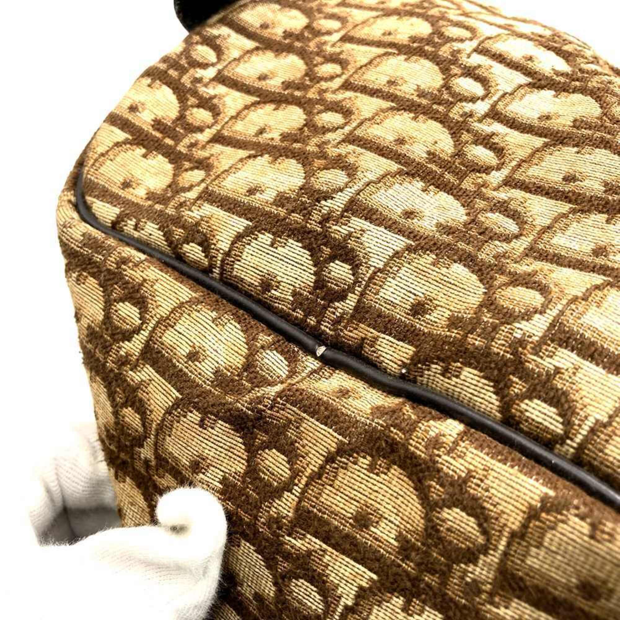 Christian Dior Brown Trotter Boston Bag (Pre-Owned)