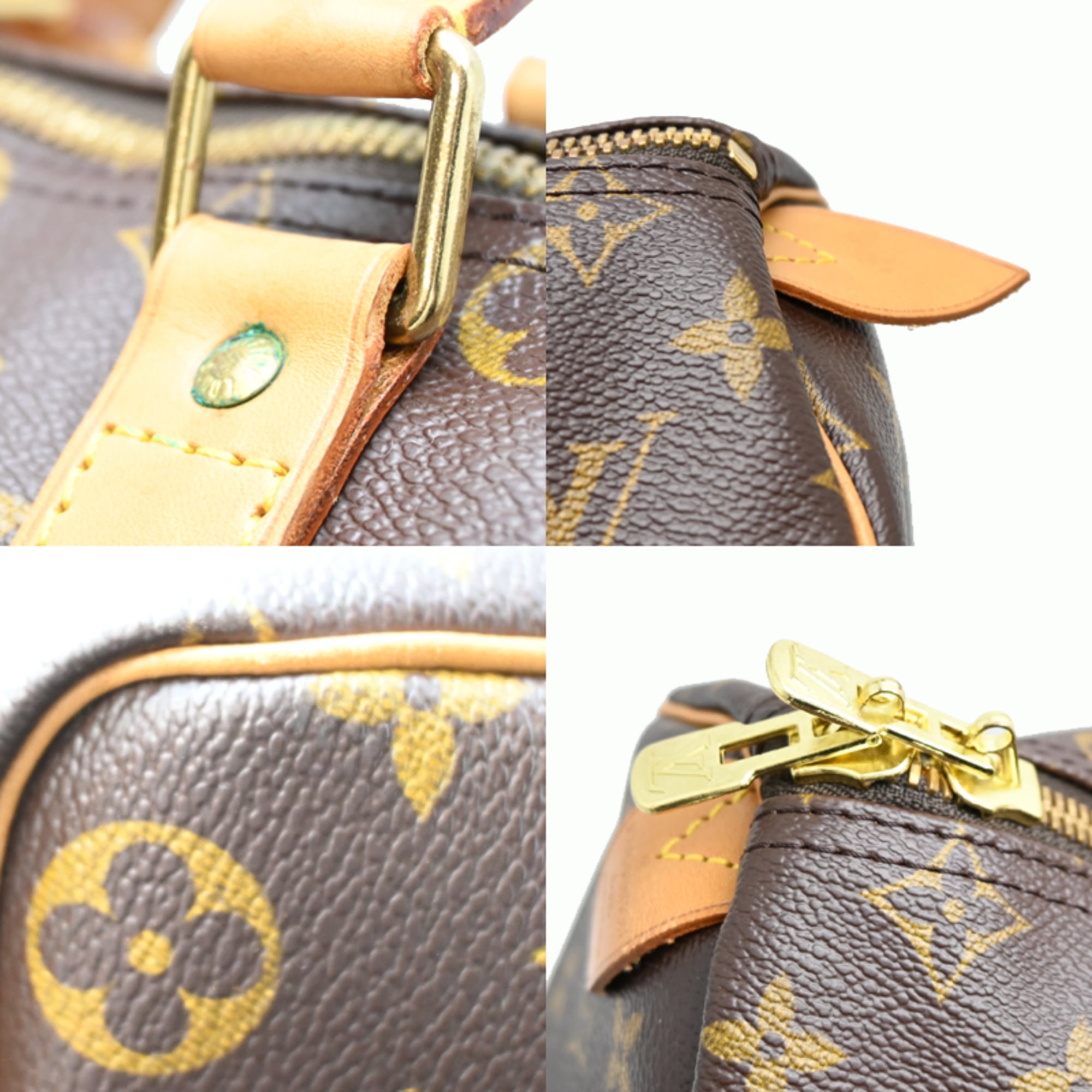 Louis Vuitton Brown Monogram Boston Bag (Pre-Owned)
