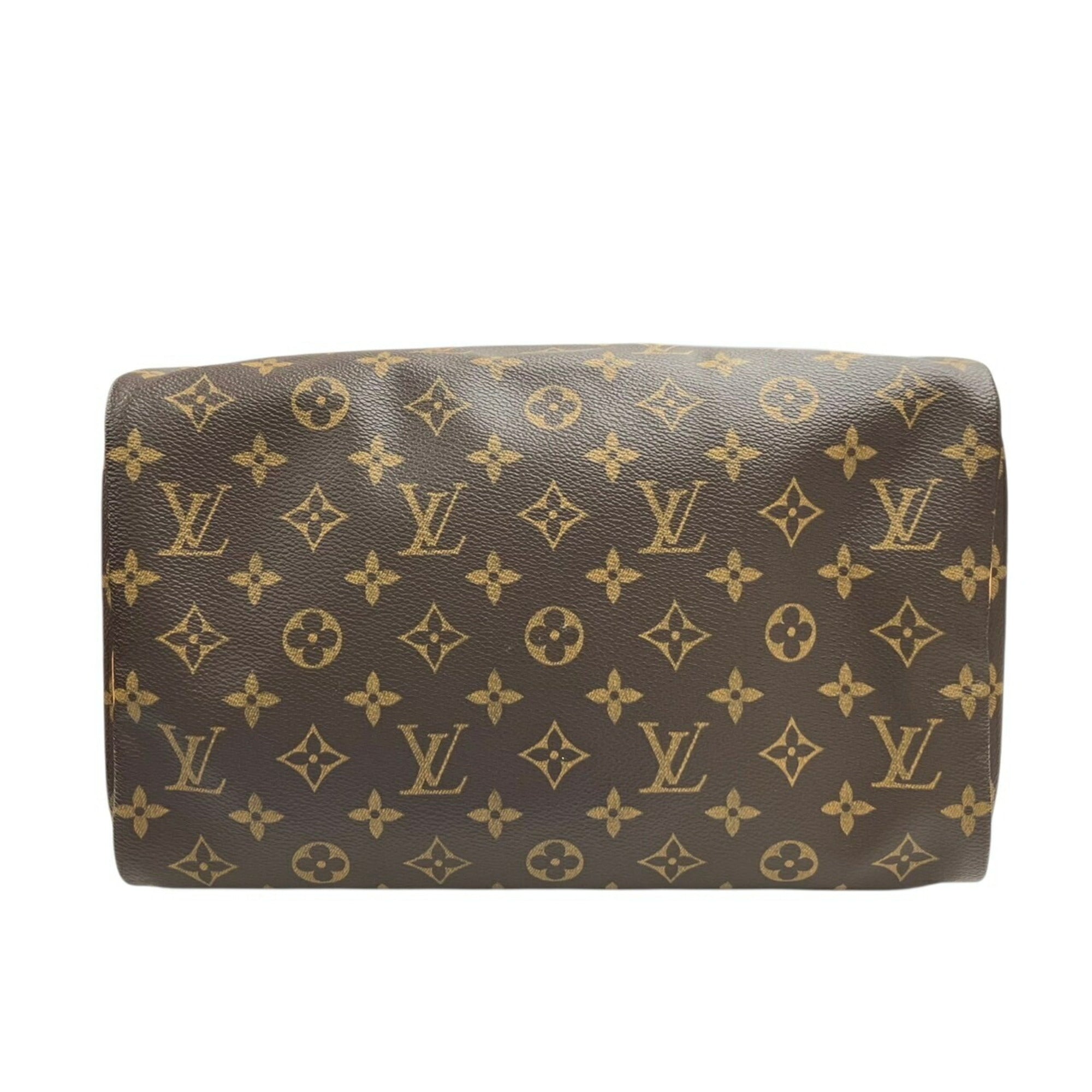 Louis Vuitton Brown Monogram Boston Bag Handbag (Pre-Owned)