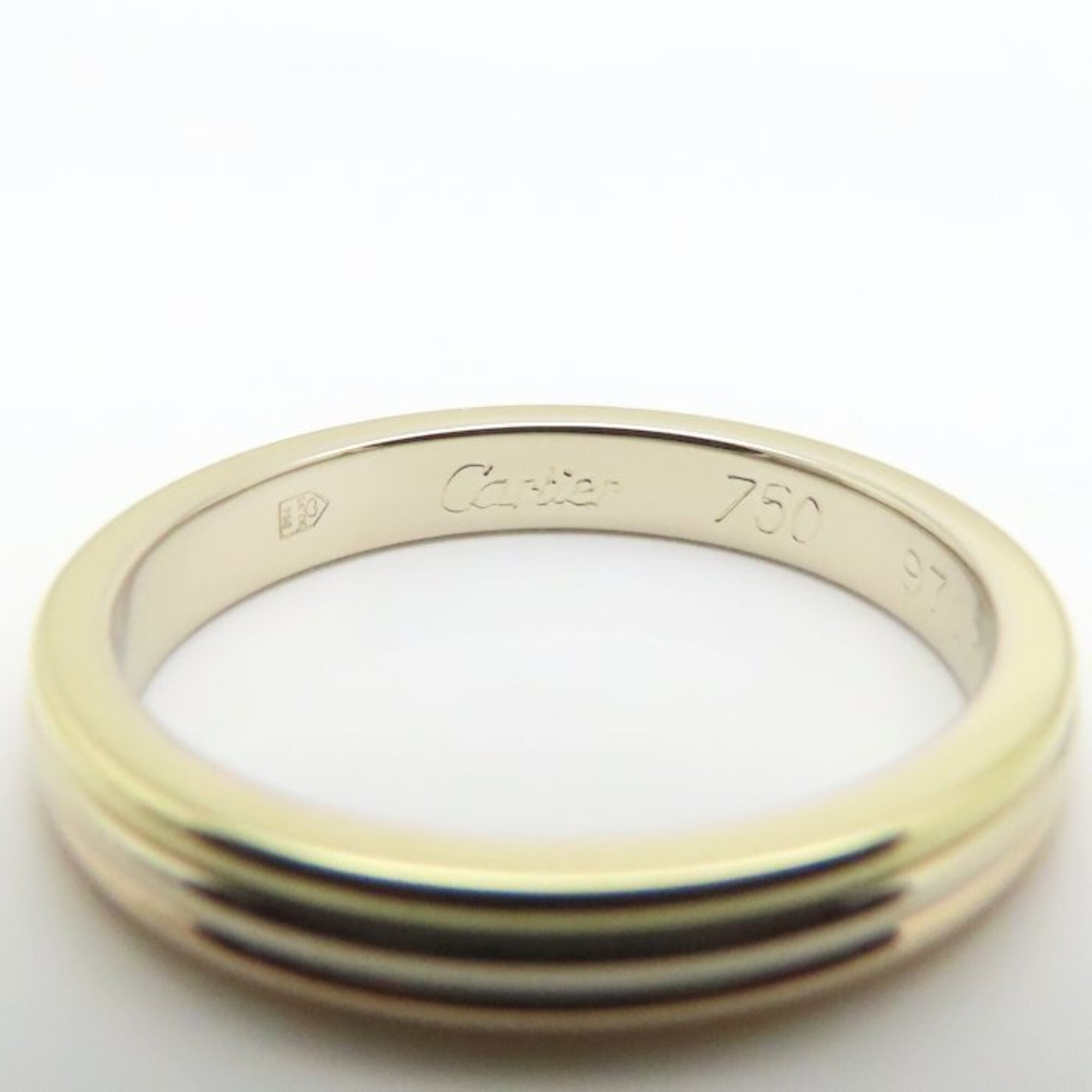 Cartier Yellow Gold (18K) Pink Gold (18K) White Gold (18K) Band Ring (Pre-Owned)