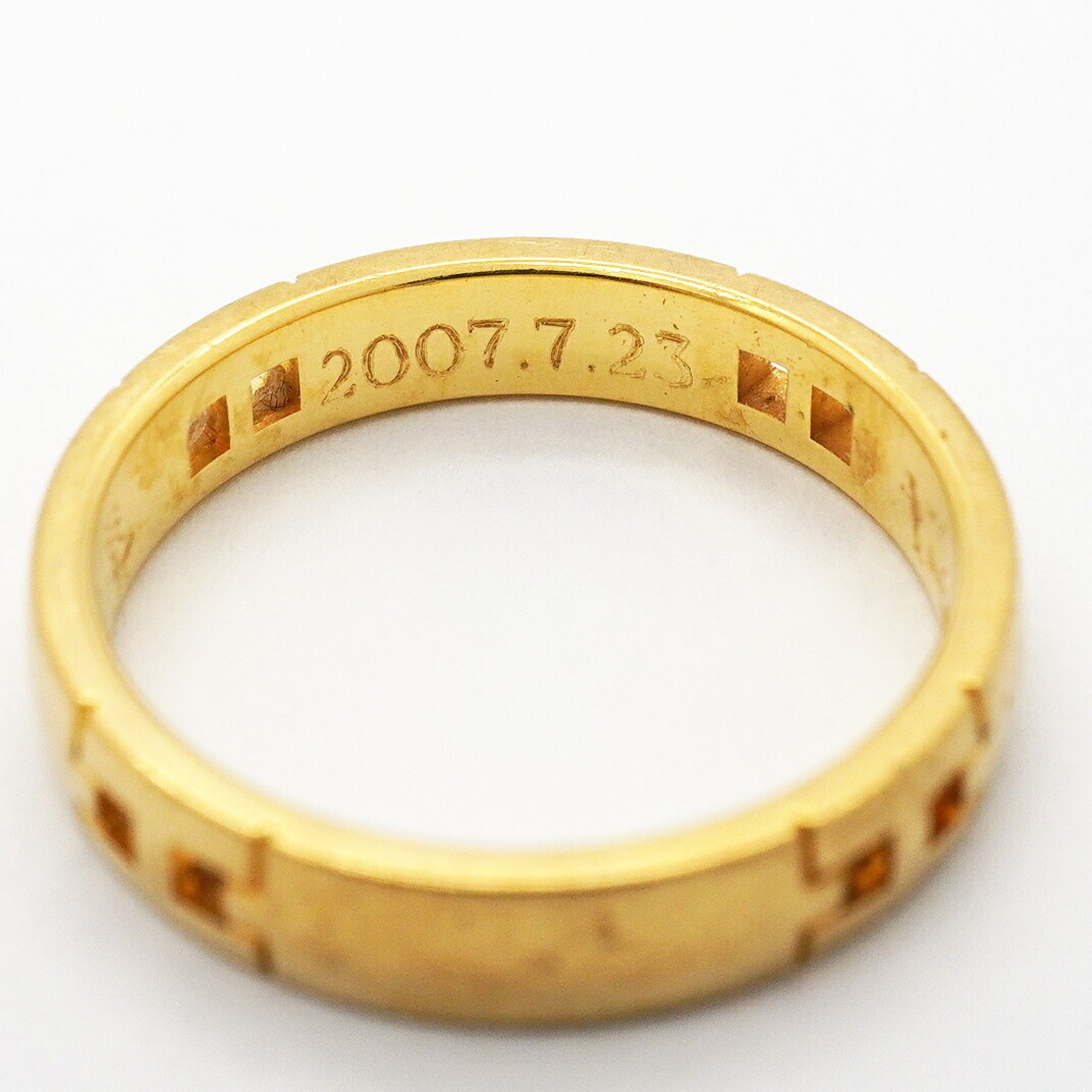 Hermes Yellow Gold (18K) Band Ring (Pre-Owned)