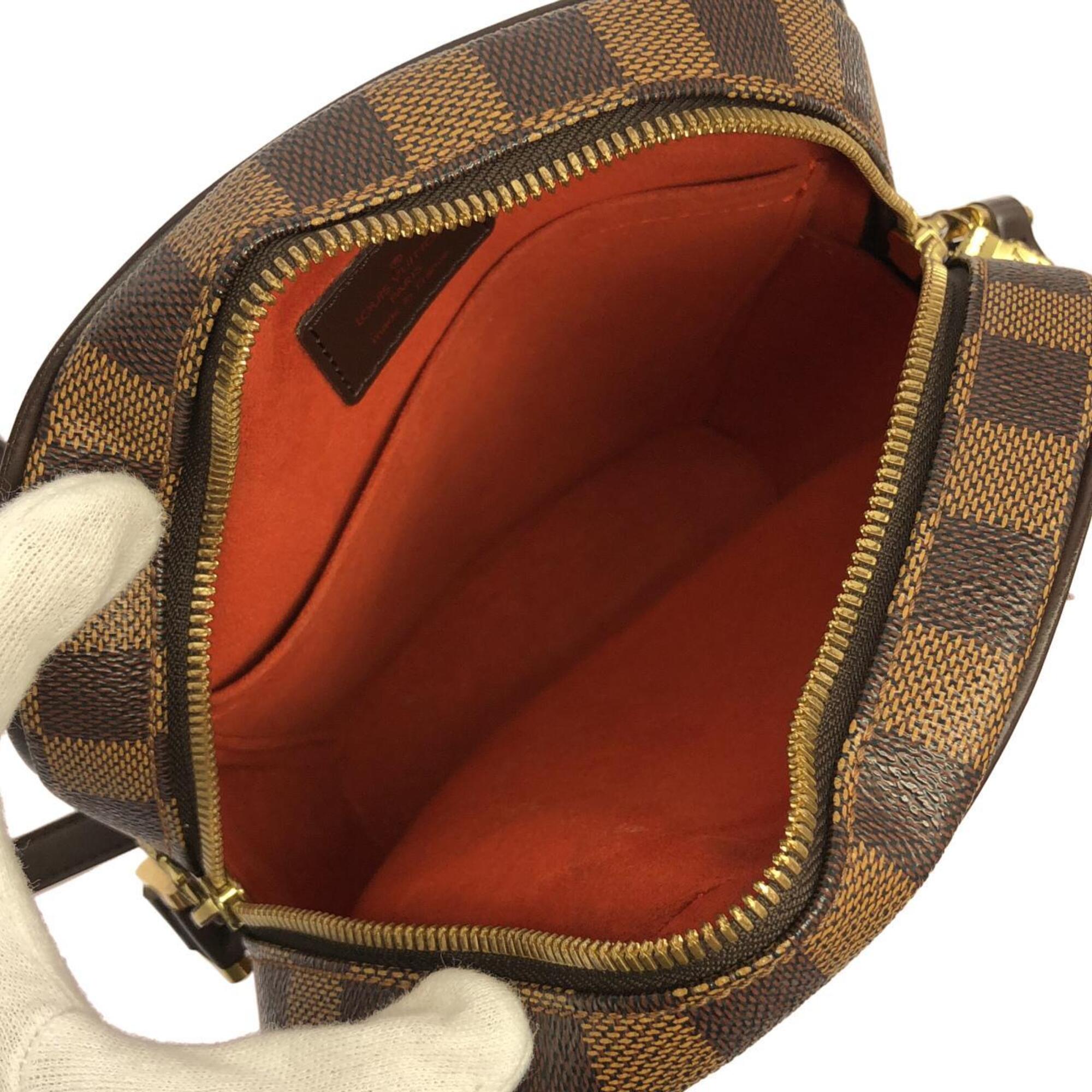 Louis Vuitton Ebene Coated Canvas Shoulder Bag (Pre-Owned)