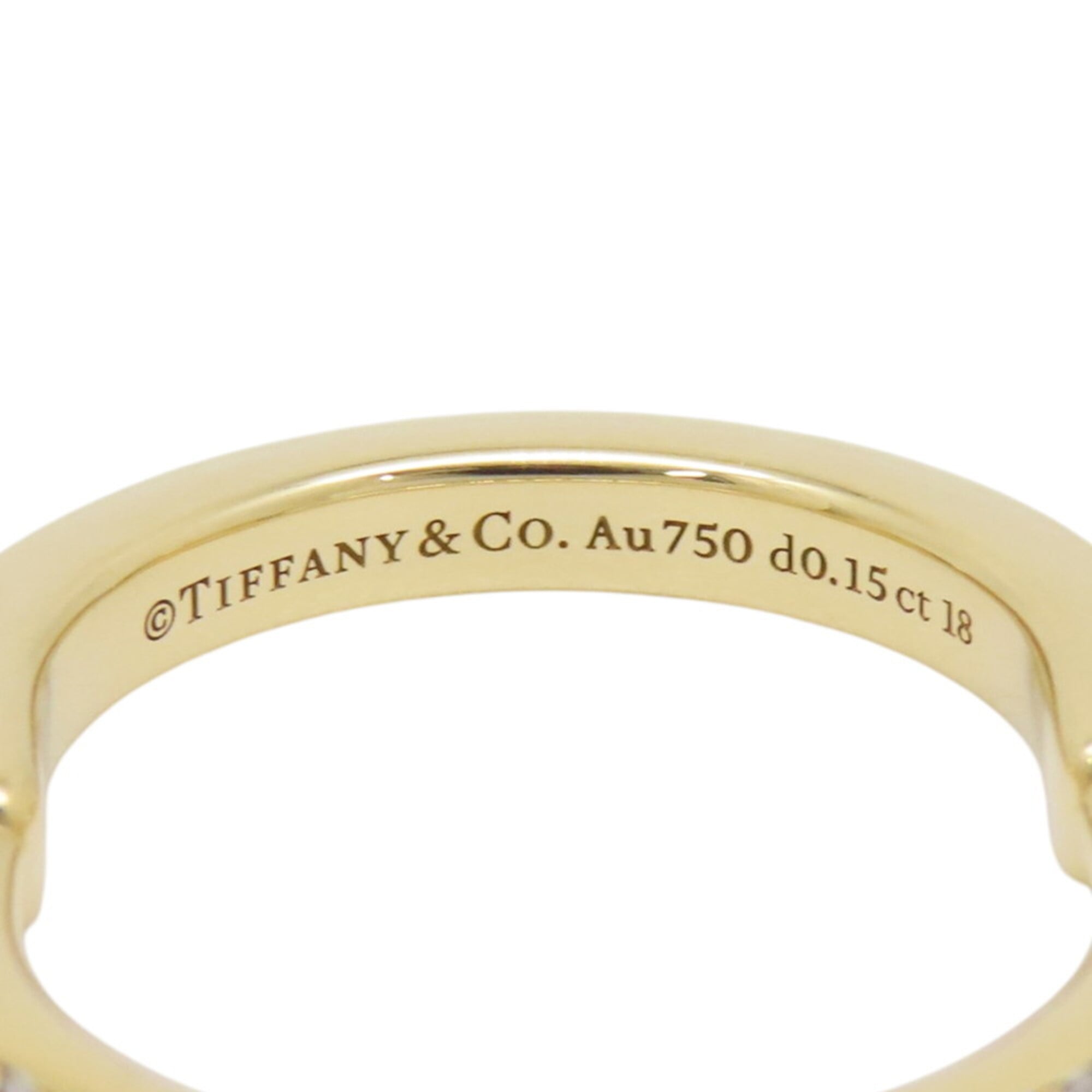 Tiffany Yellow Gold (18K) Band Ring (Pre-Owned)