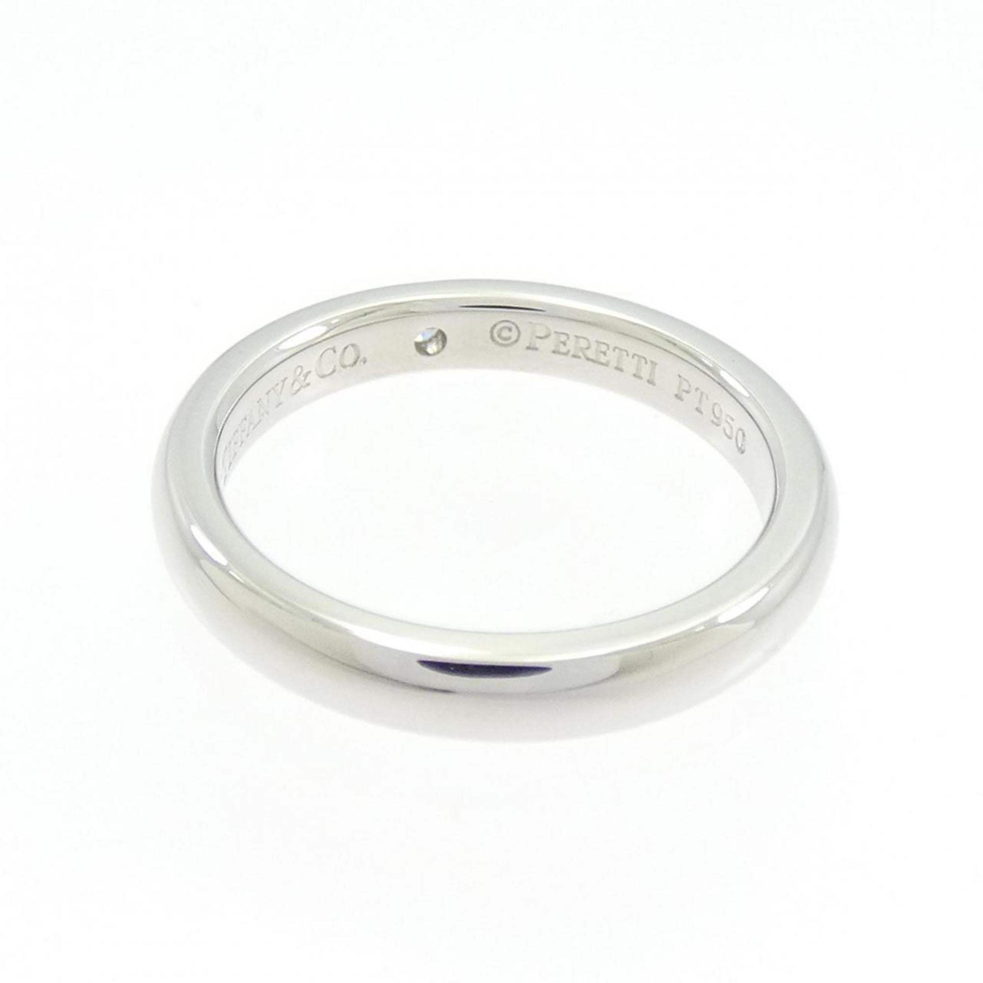 Tiffany Stacking Platinum 950 Band Ring (Pre-Owned)