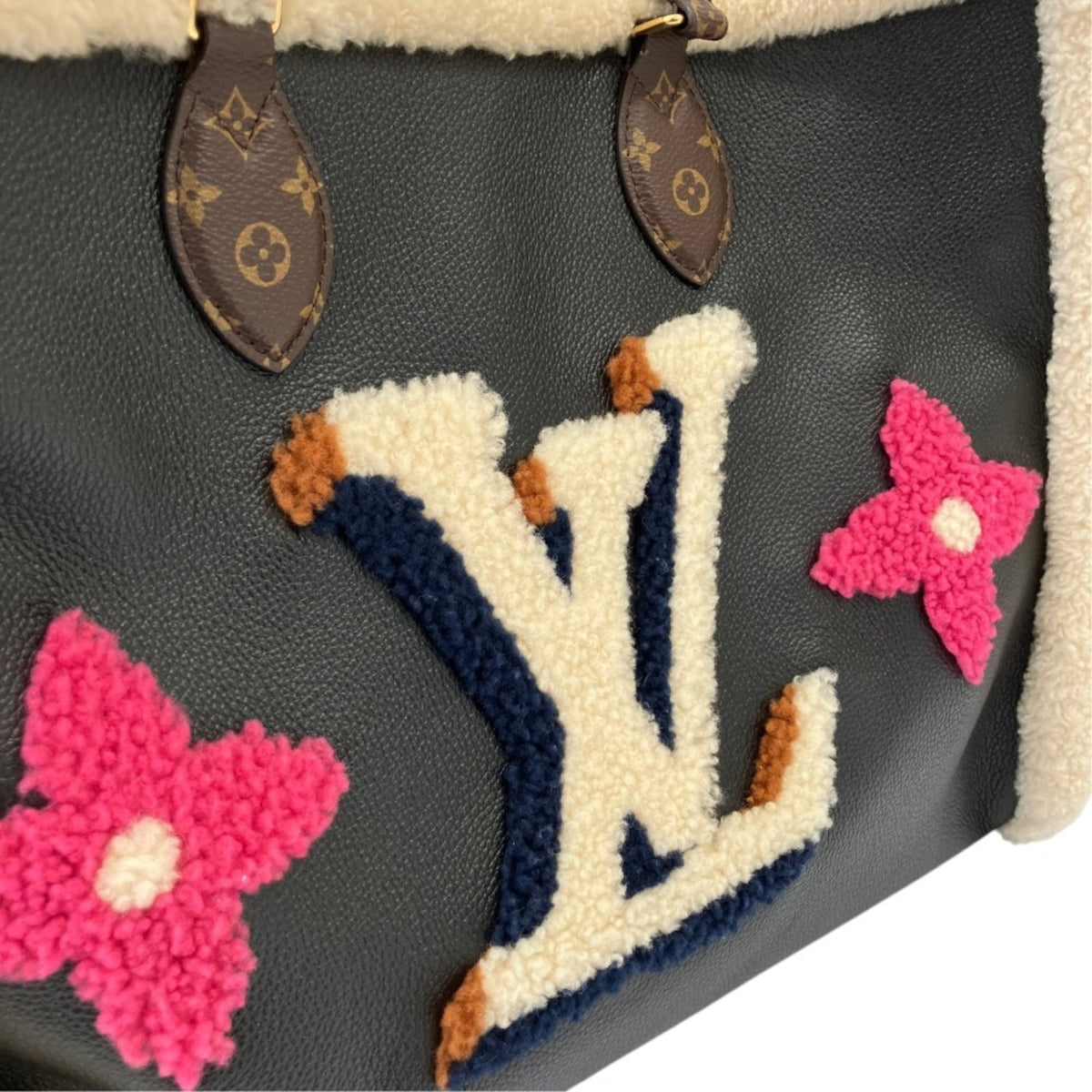 Louis Vuitton Black Monogram Tote Bag (Pre-Owned)