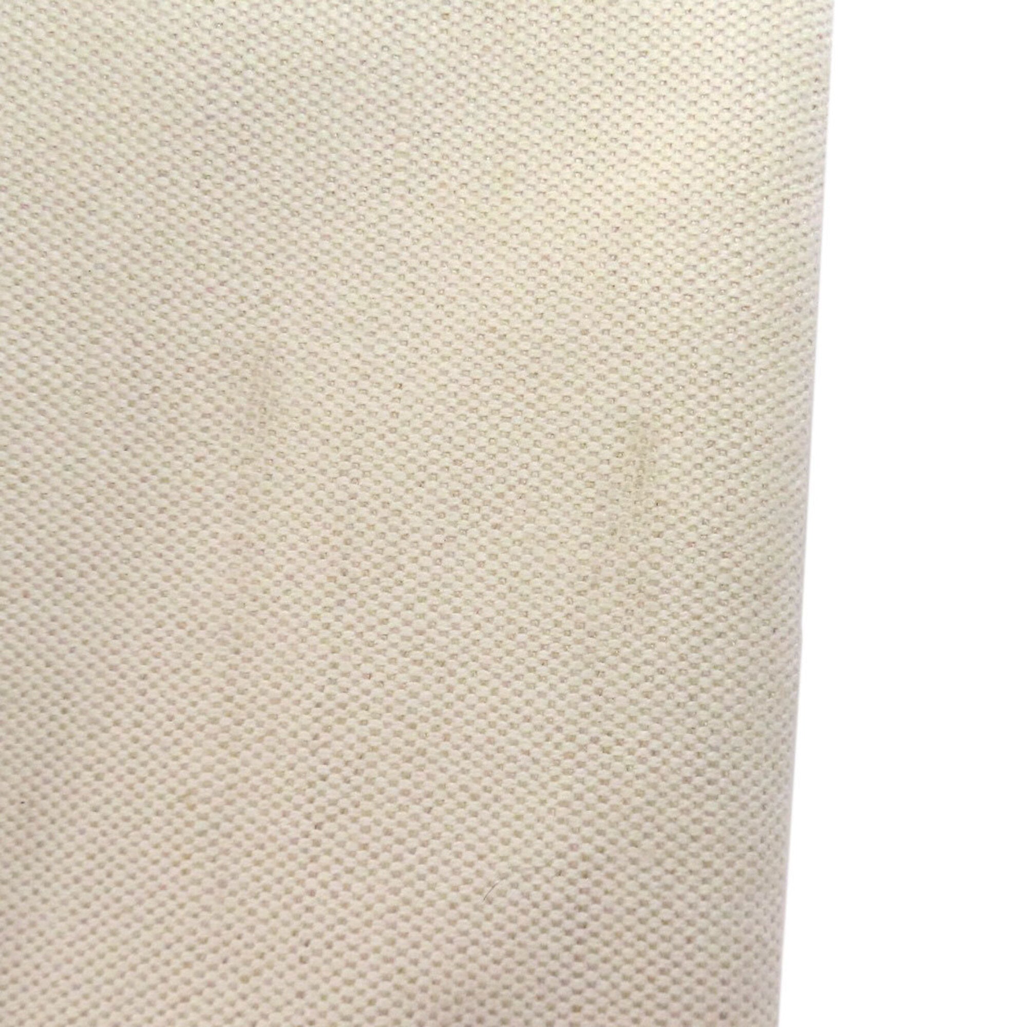 Balenciaga Black White Canvas Handbag Pouch (Pre-Owned)