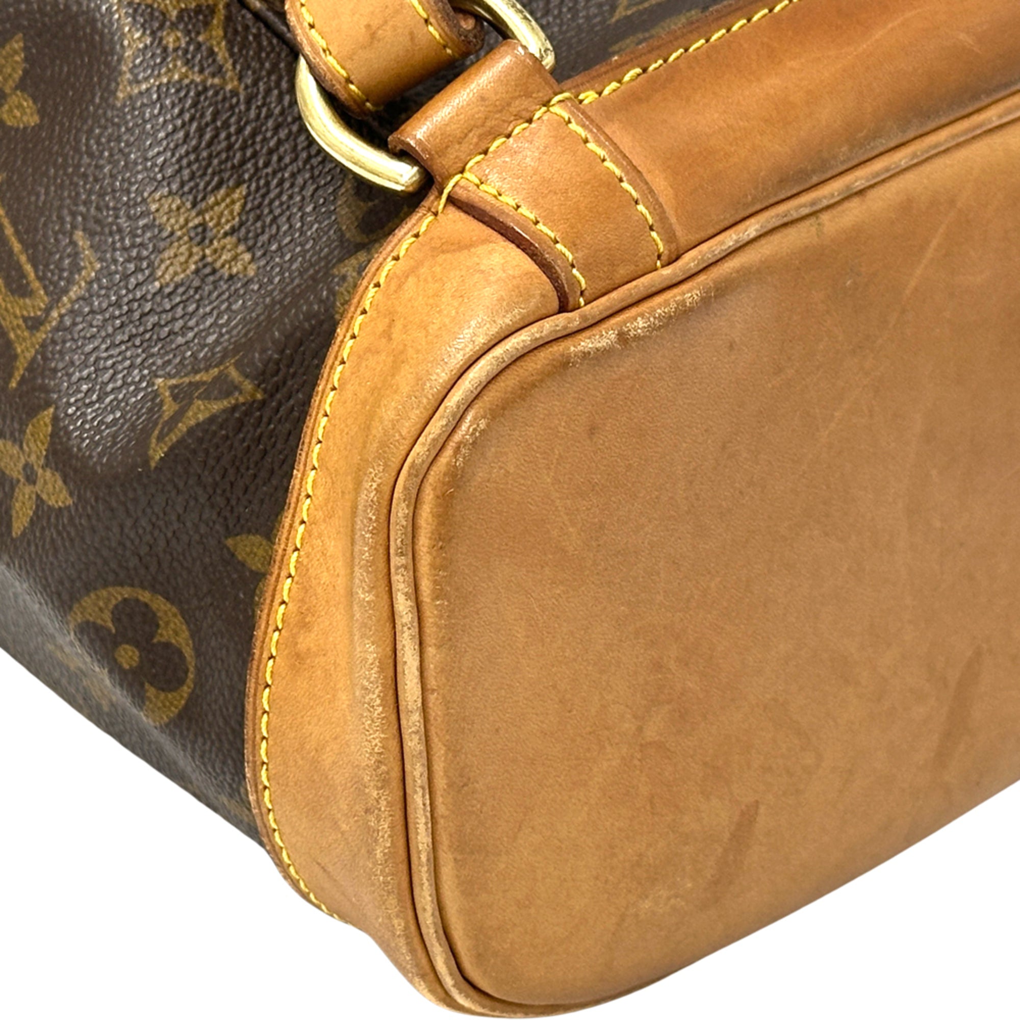 Louis Vuitton Brown Monogram Canvas Backpack (Pre-Owned)