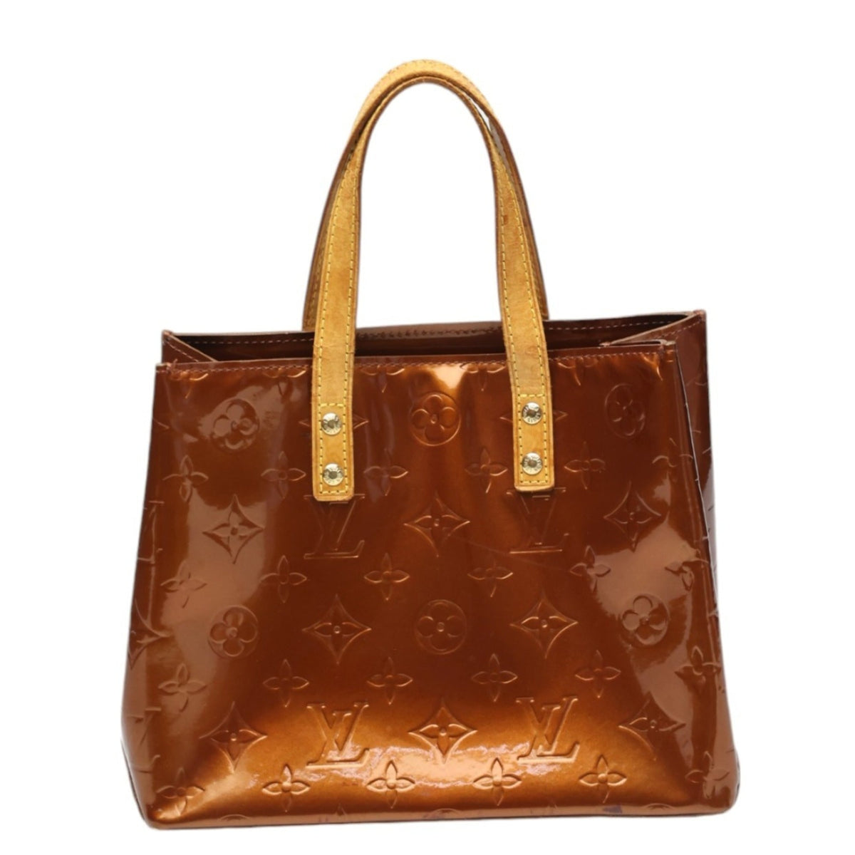 Louis Vuitton Monogram Vernis Bronze Monogram Vernis Handbag (Pre-Owned)