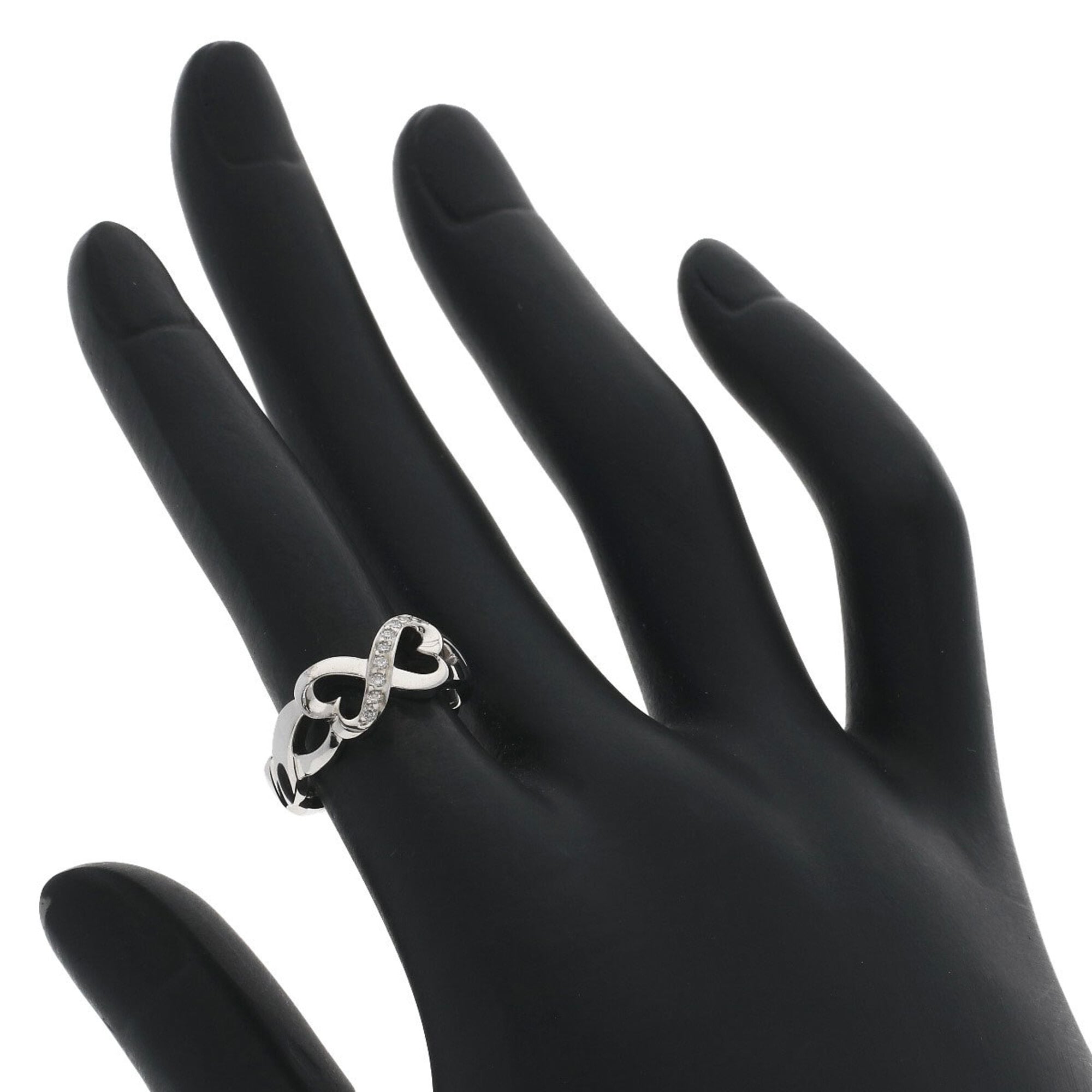 Tiffany White Gold (18K) Band Ring (Pre-Owned)