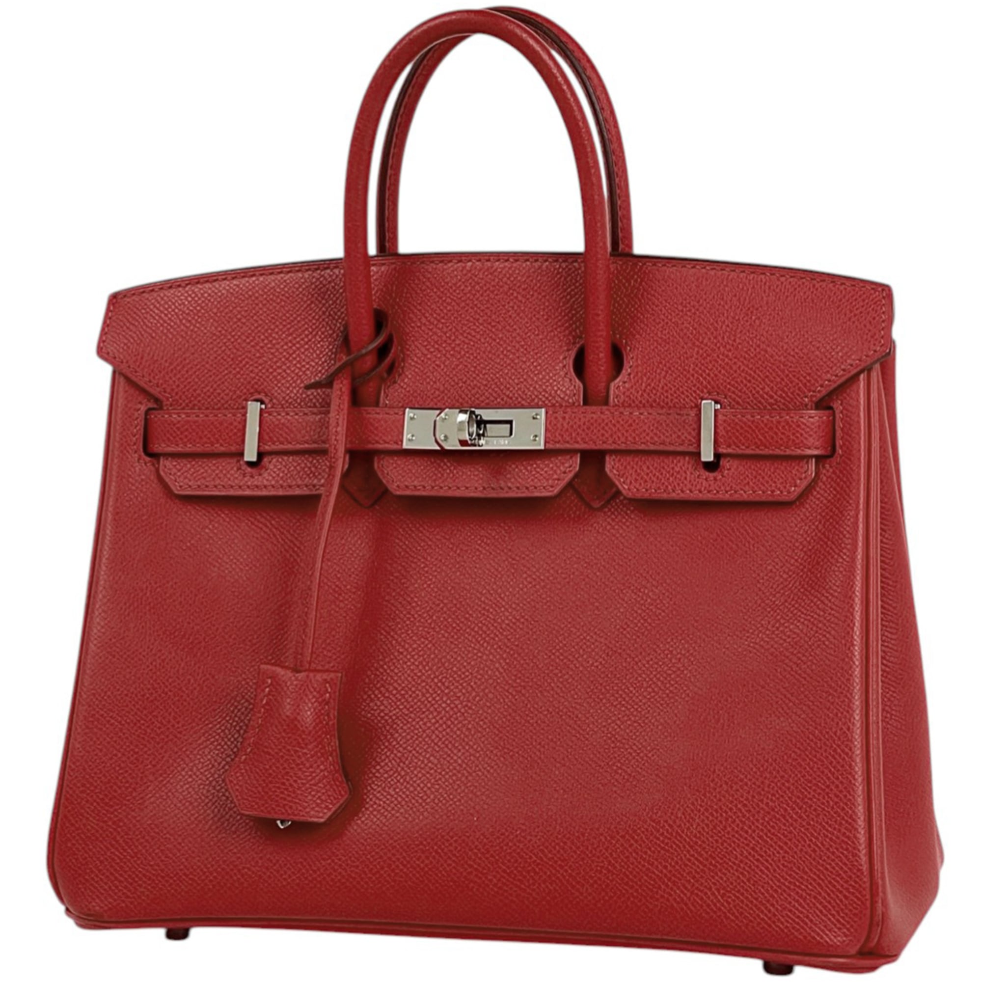 Hermes Birkin Bougainvillier Epsom Leather Handbag (Pre-Owned)