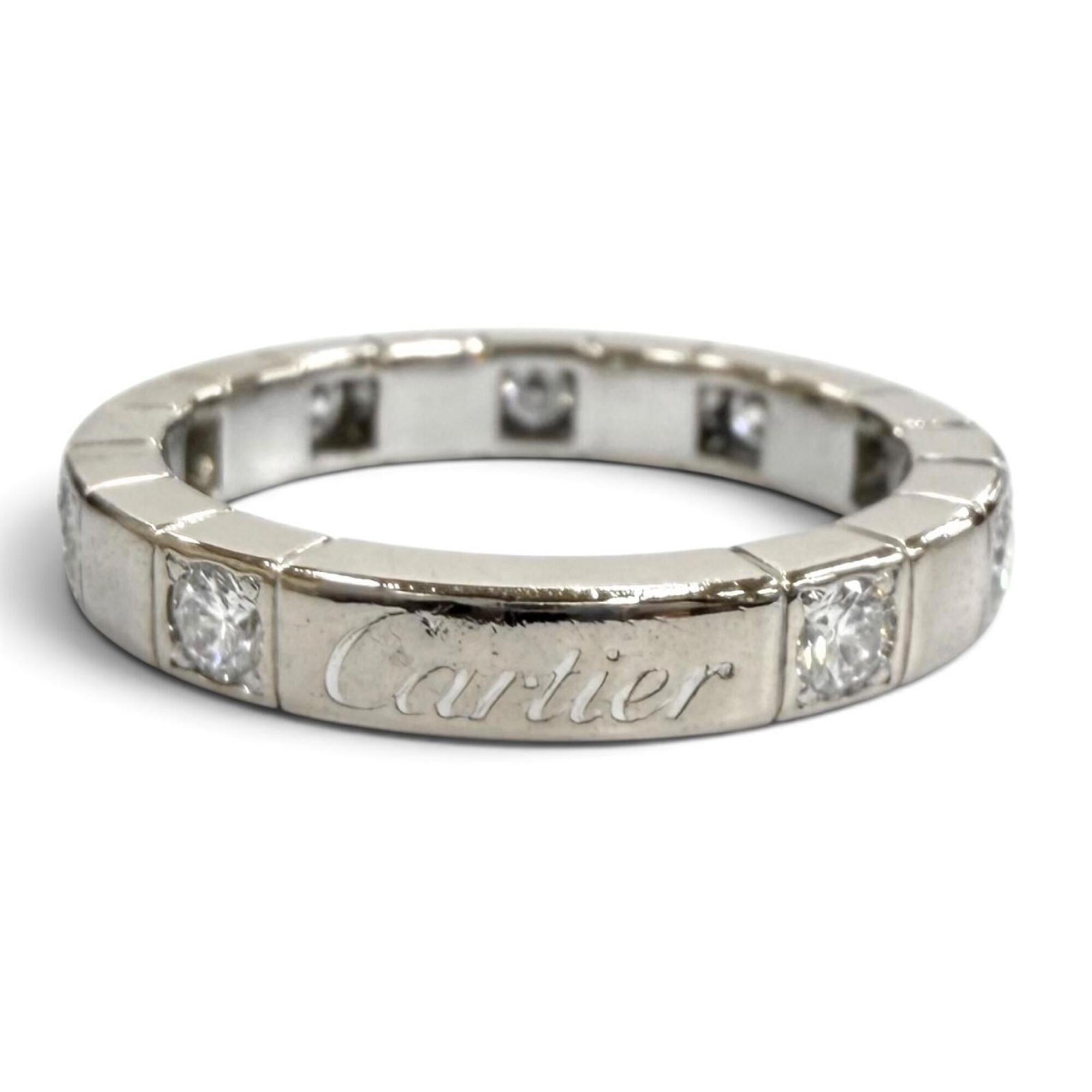 Cartier White Gold White Gold (18K) Band Ring (Pre-Owned)