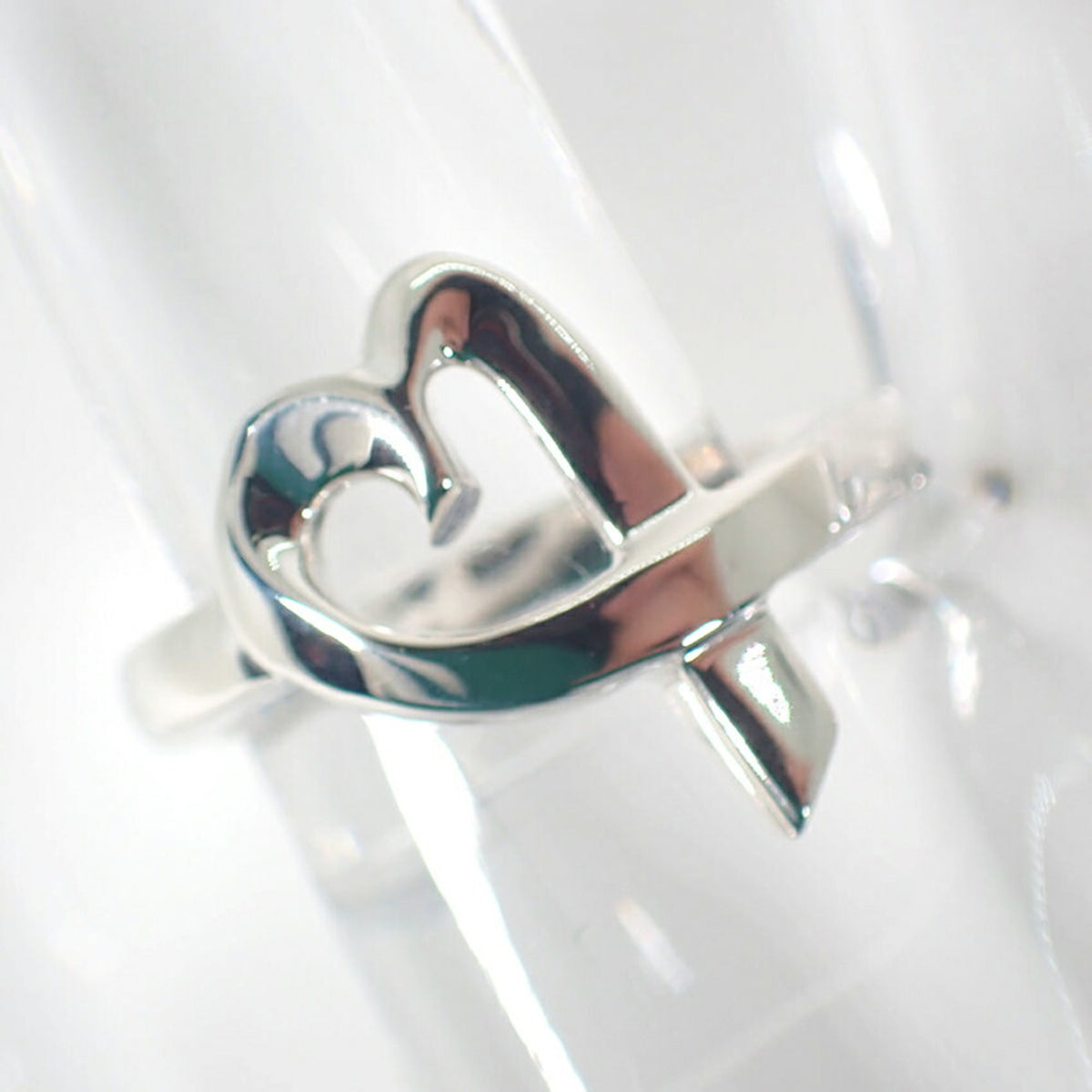 Tiffany Sterling Silver 925 Band Ring (Pre-Owned)