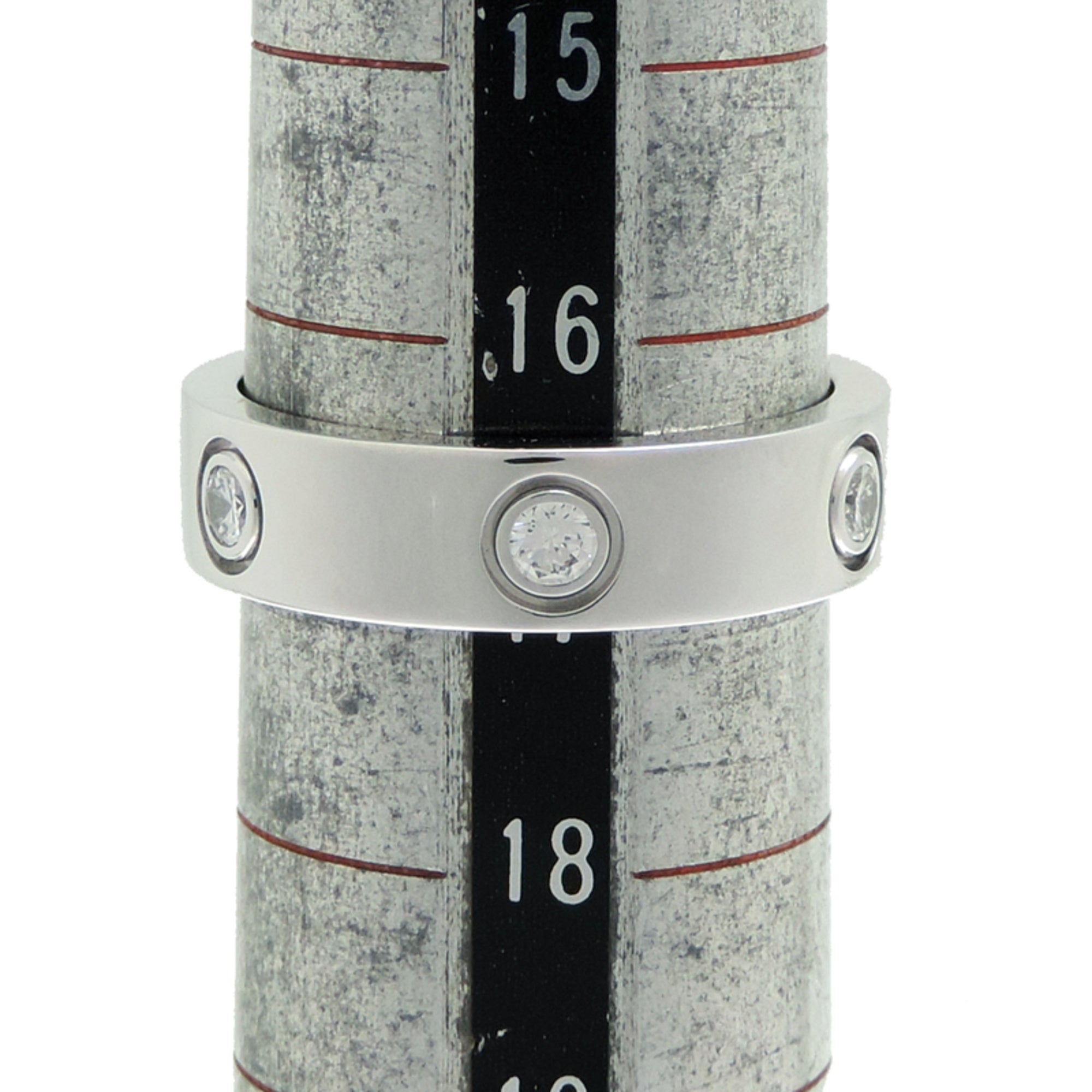 Cartier White Gold (18K) Band Ring (Pre-Owned)