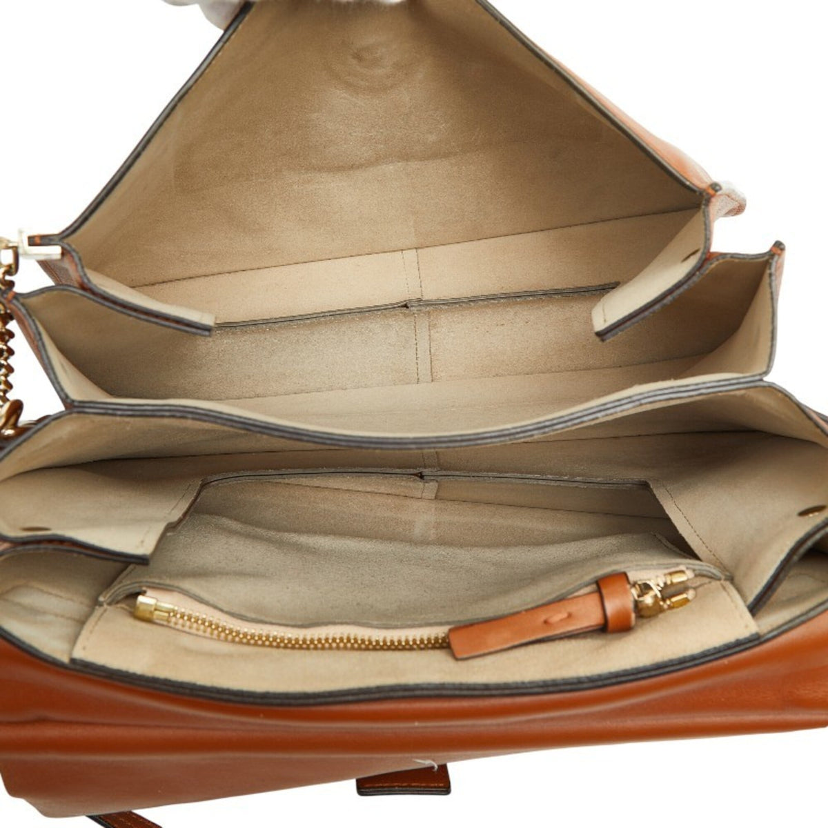 Chloé Brown Suede Leather Shoulder Bag (Pre-Owned)