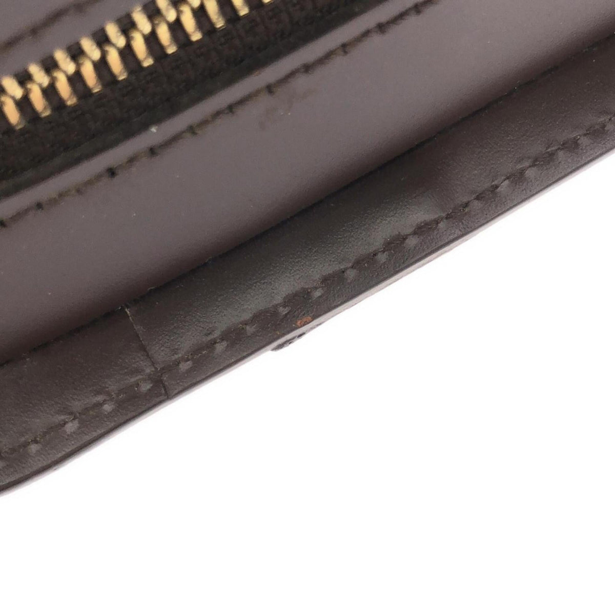 Louis Vuitton Ebene Coated Canvas Clutch Bag (Pre-Owned)