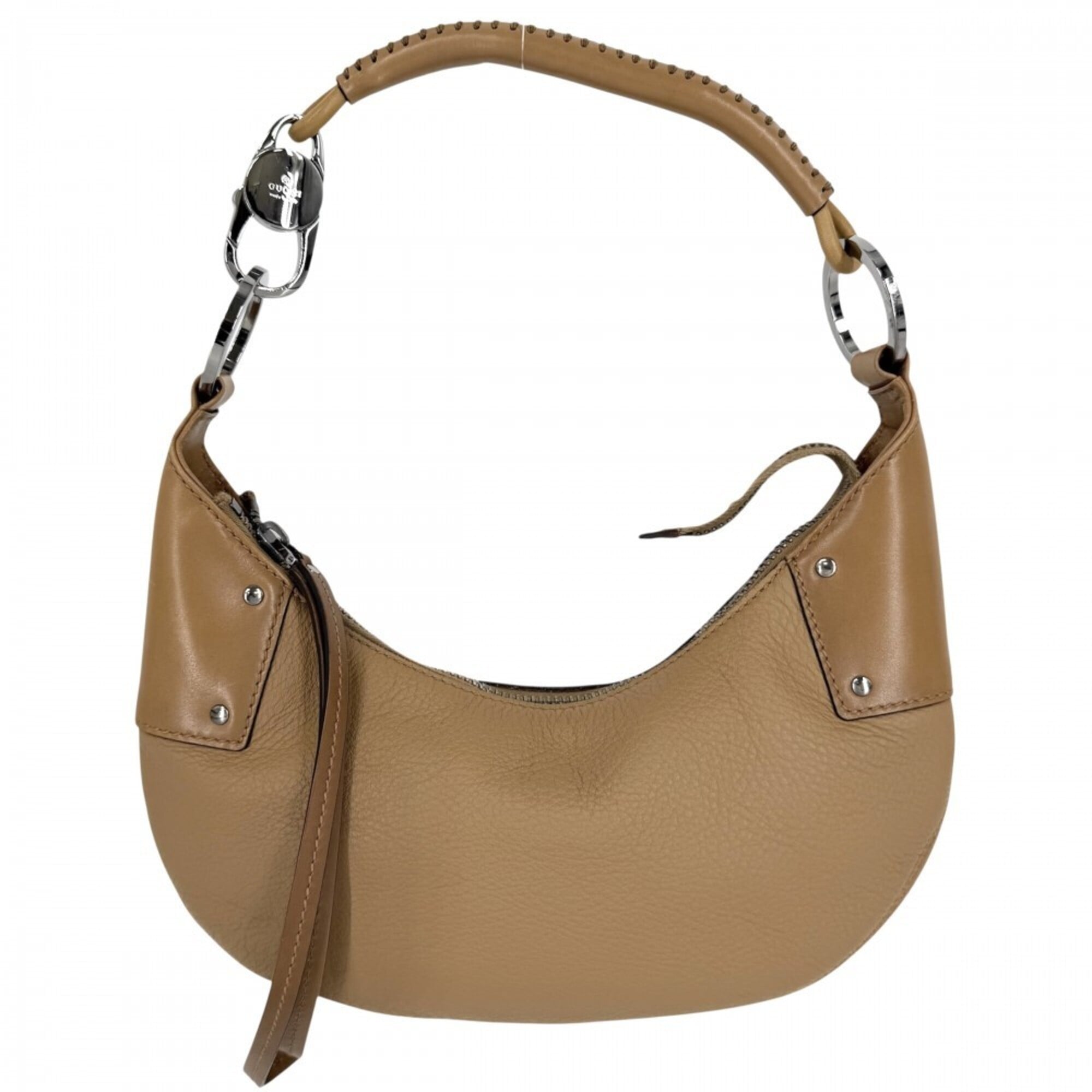 Gucci Brown Gg Supreme Leather Handbag (Pre-Owned)