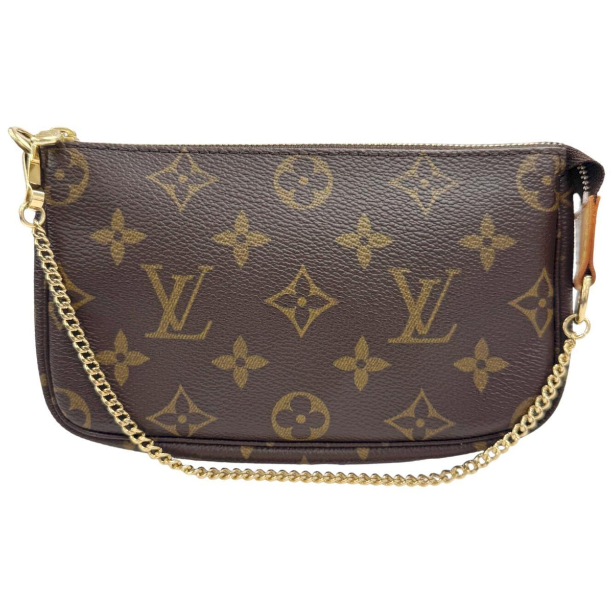 Louis Vuitton Brown Monogram Pochette Pouch (Pre-Owned)
