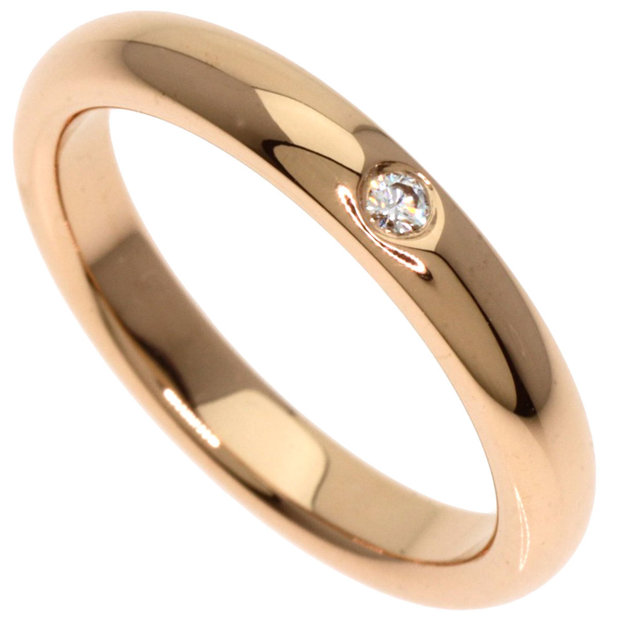 Tiffany Pink Gold Pink Gold (18K) Band Ring (Pre-Owned)