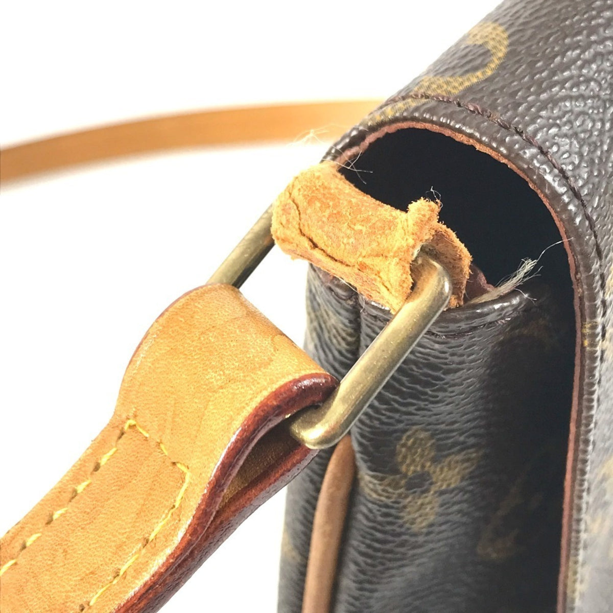 Louis Vuitton Brown Galle Monogram Pochette Shoulder Bag (Pre-Owned)