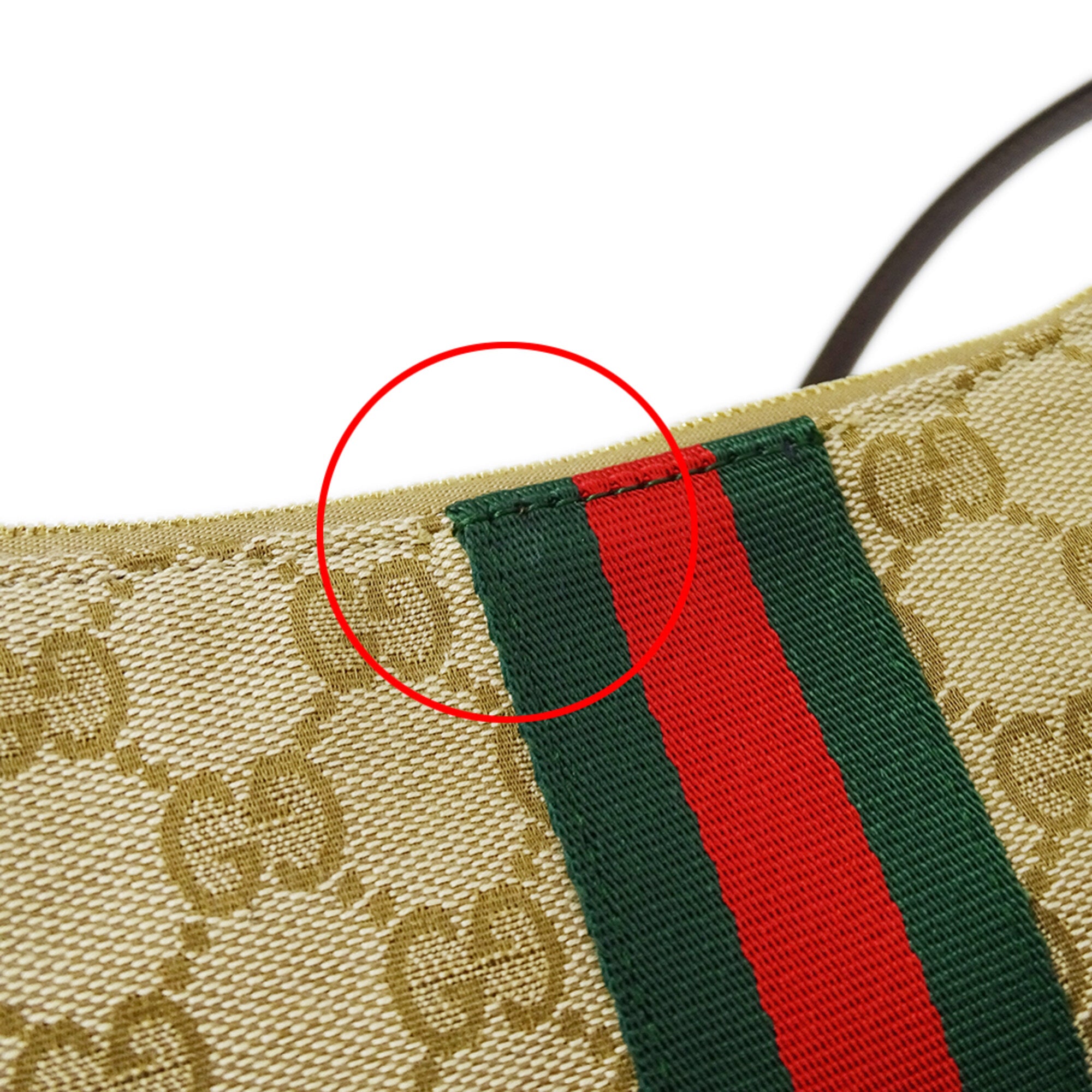 Gucci Beige Brown Gg Supreme Canvas Handbag Shoulder Bag (Pre-Owned)