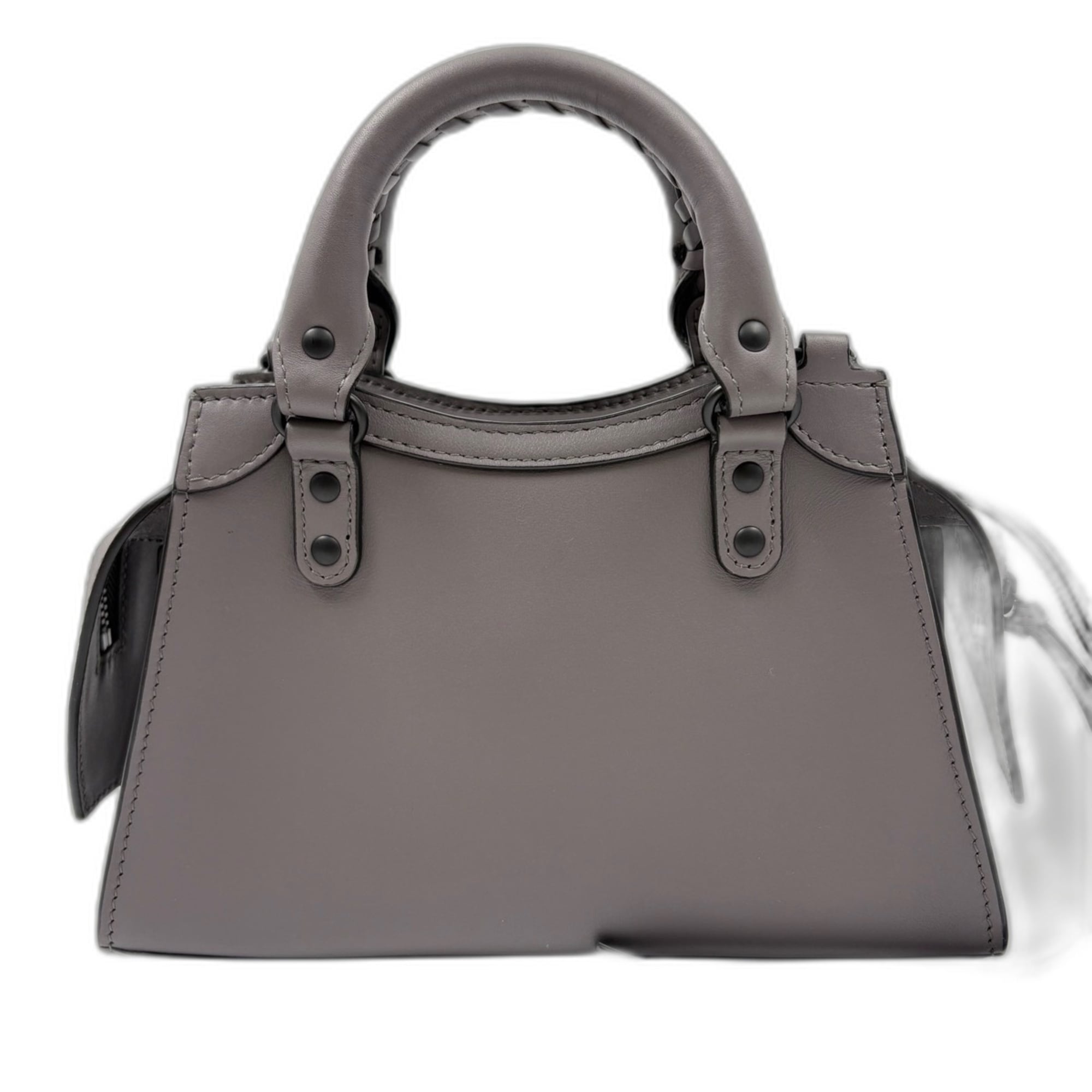 Balenciaga Gray Handbag Shoulder Bag (Pre-Owned)