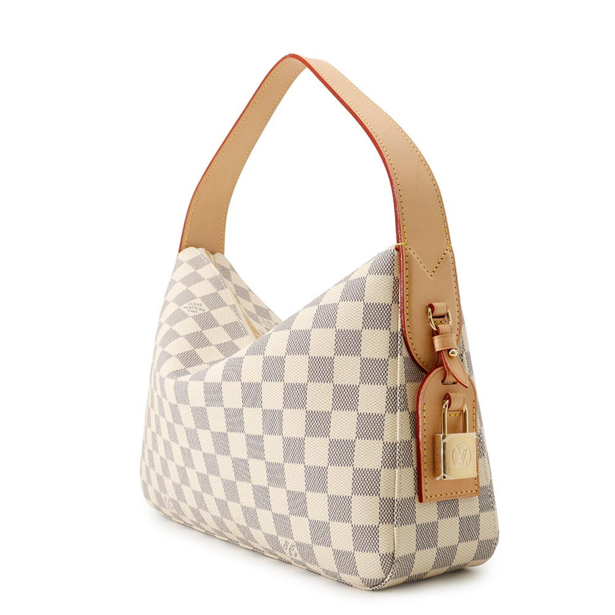 Louis Vuitton Damier Azur Beige Damier Azur Handbag Shoulder Bag (Pre-Owned)