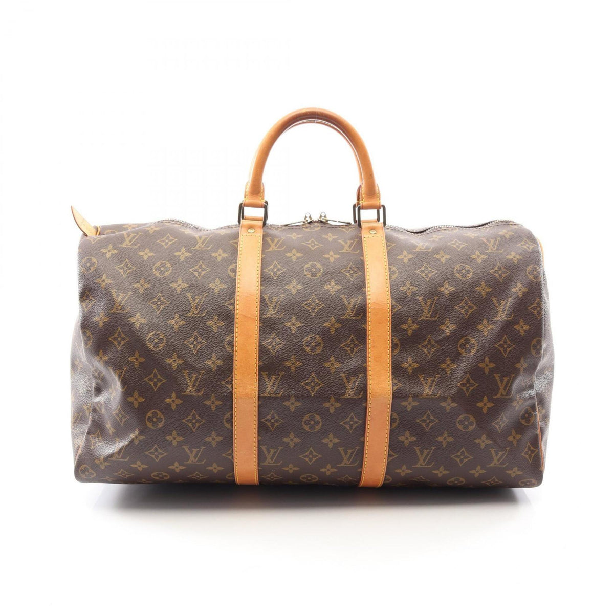 Louis Vuitton Monogram Brown Pvc Boston Bag Handbag (Pre-Owned)