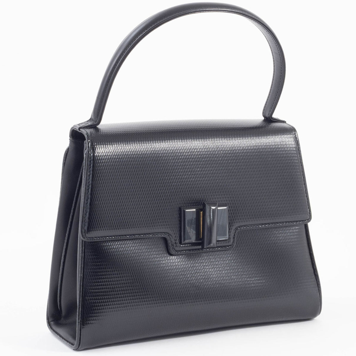 Gucci Black Leather Handbag (Pre-Owned)