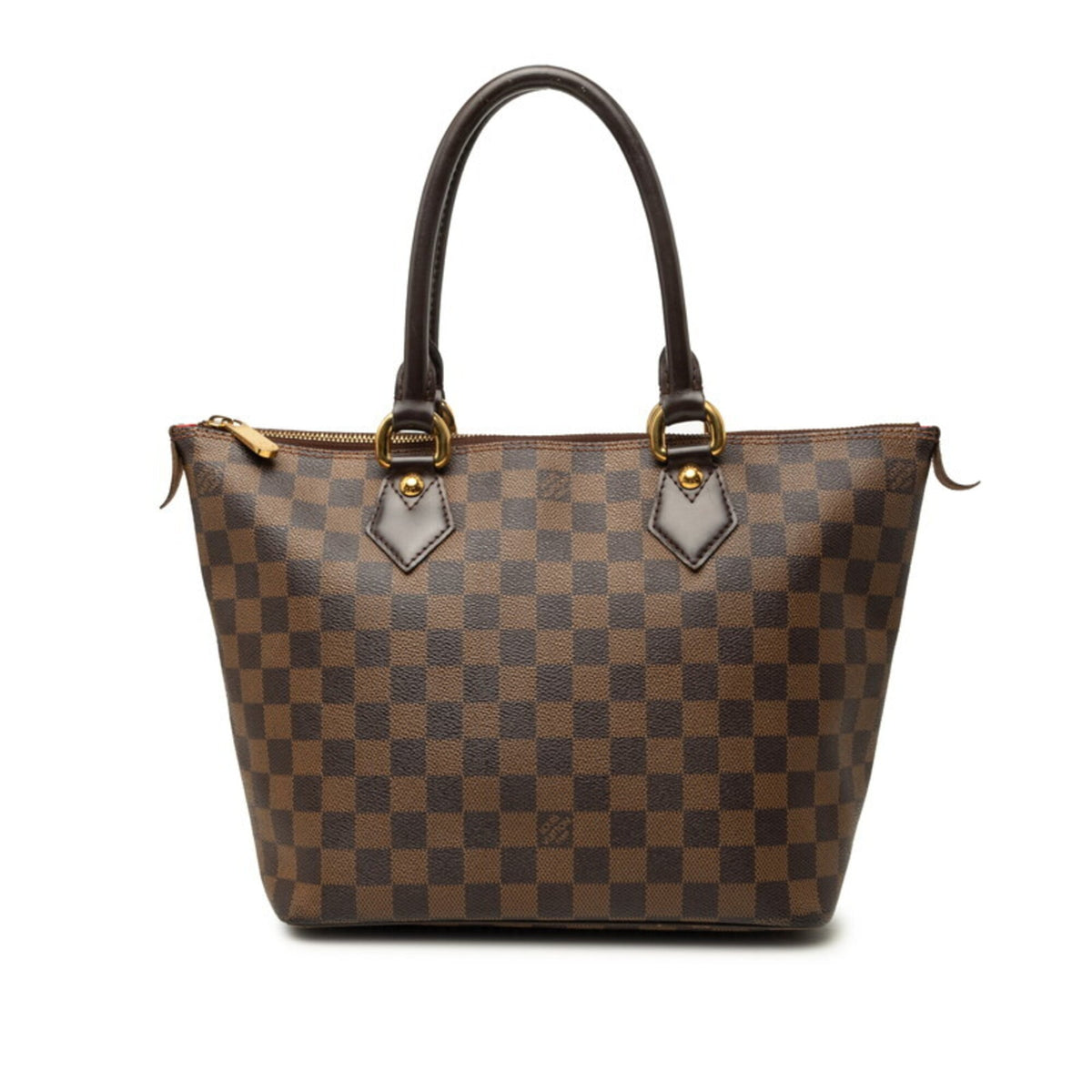 Louis Vuitton Brown Pvc Leather Handbag Tote Bag (Pre-Owned)