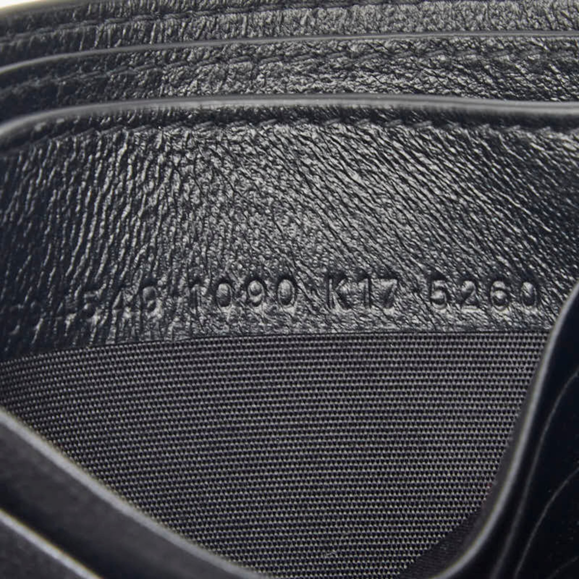 Balenciaga Black Leather Wallet (Bi-Fold) (Pre-Owned)