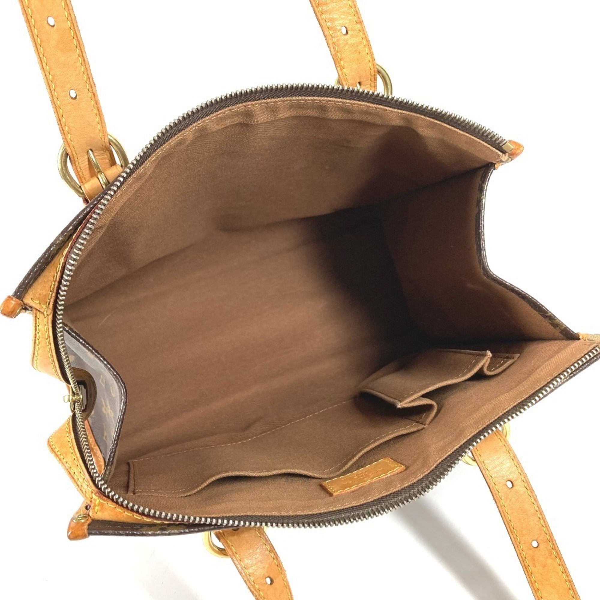 Louis Vuitton Brown Monogram Shoulder Bag Tote Bag (Pre-Owned)