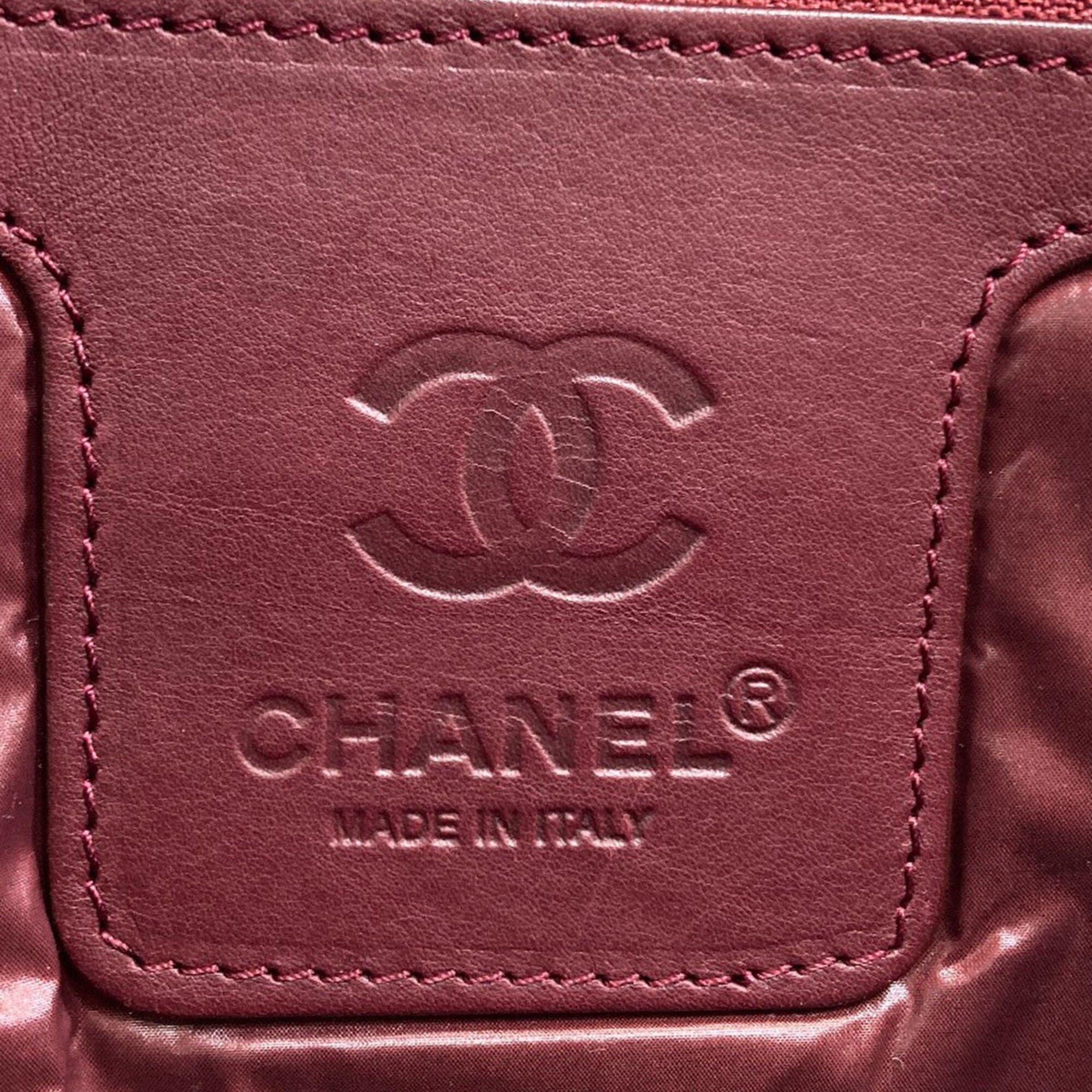 Chanel Black Nylon Boston Bag (Pre-Owned)