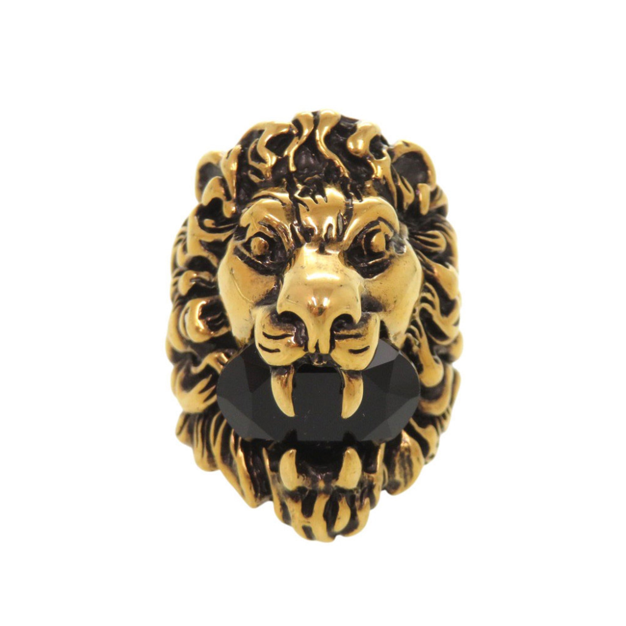 Gucci Gold Metal Band Ring (Pre-Owned)
