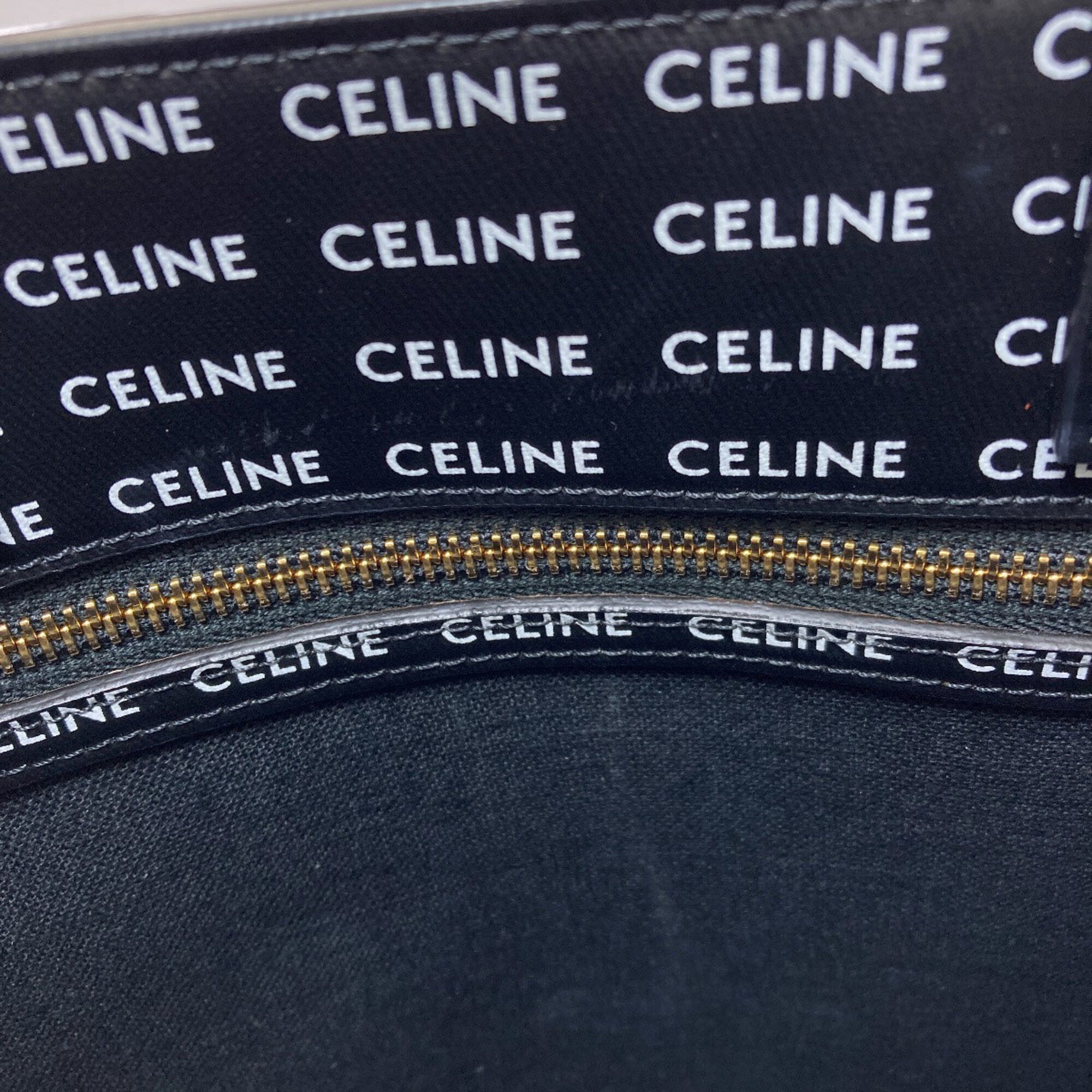 Celine Black Leather Handbag (Pre-Owned)