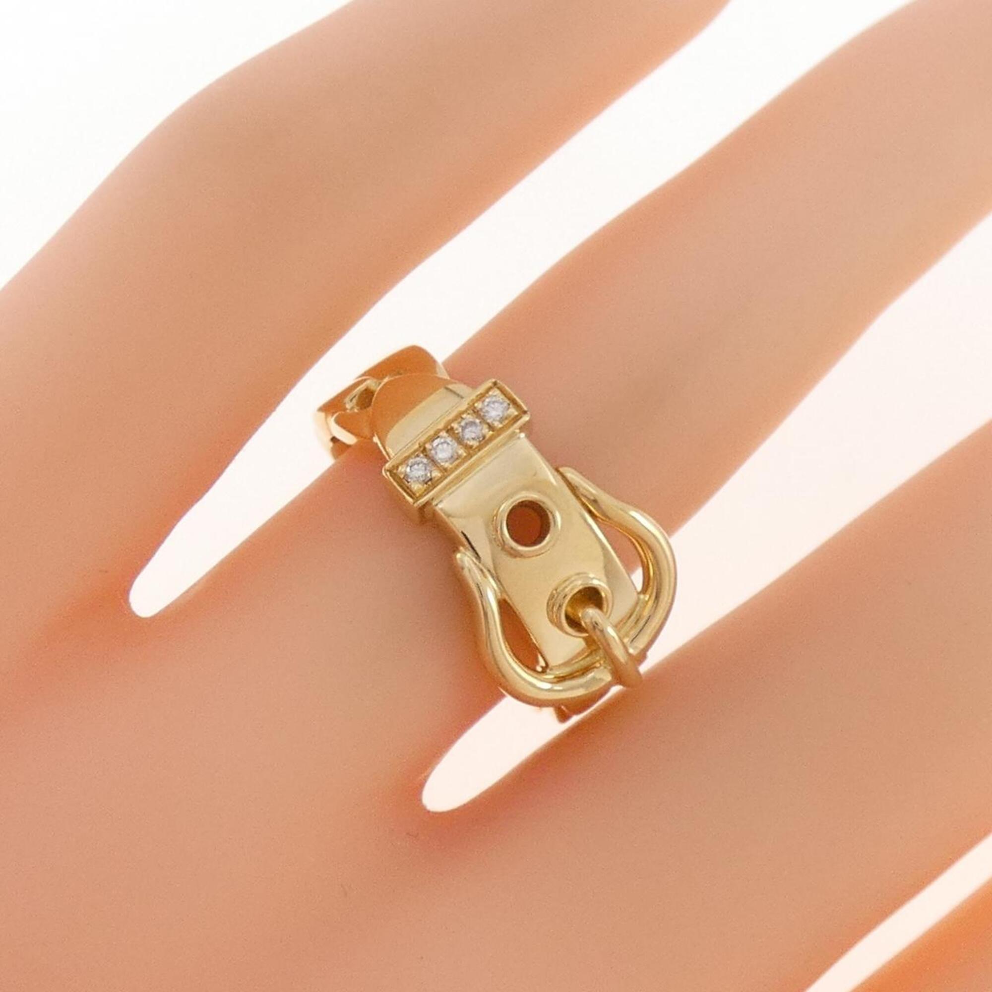 Hermes Yellow Gold (18K) Band Ring (Pre-Owned)