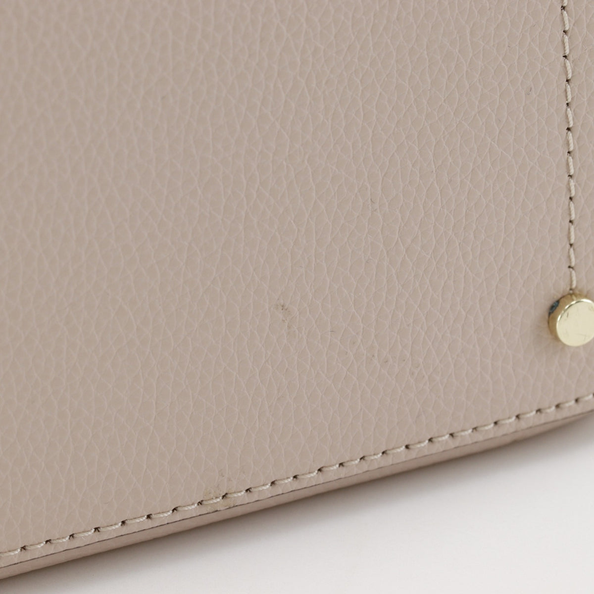 Kate Spade Beige Leather Tote Bag (Pre-Owned)