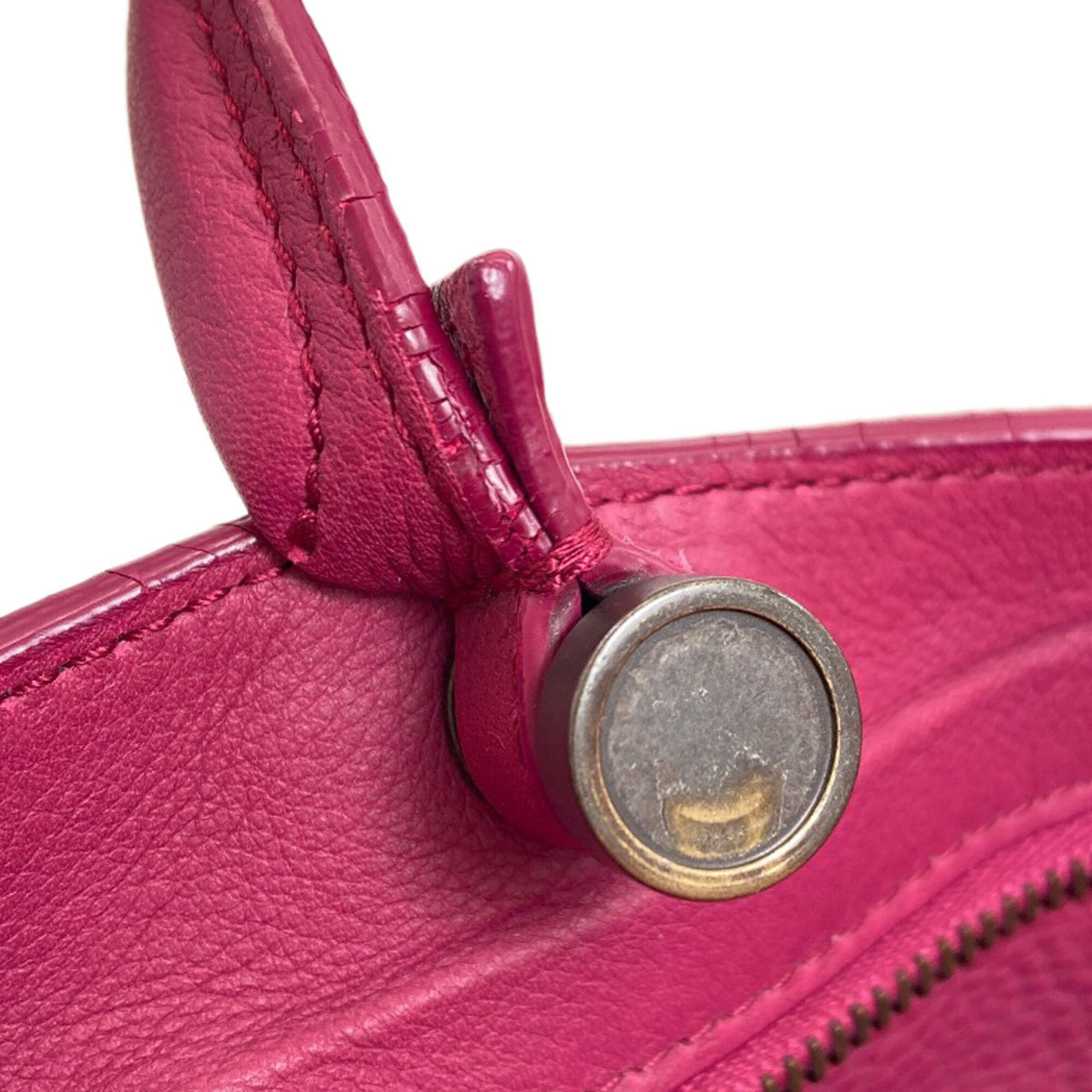 Balenciaga Pink Leather Handbag (Pre-Owned)