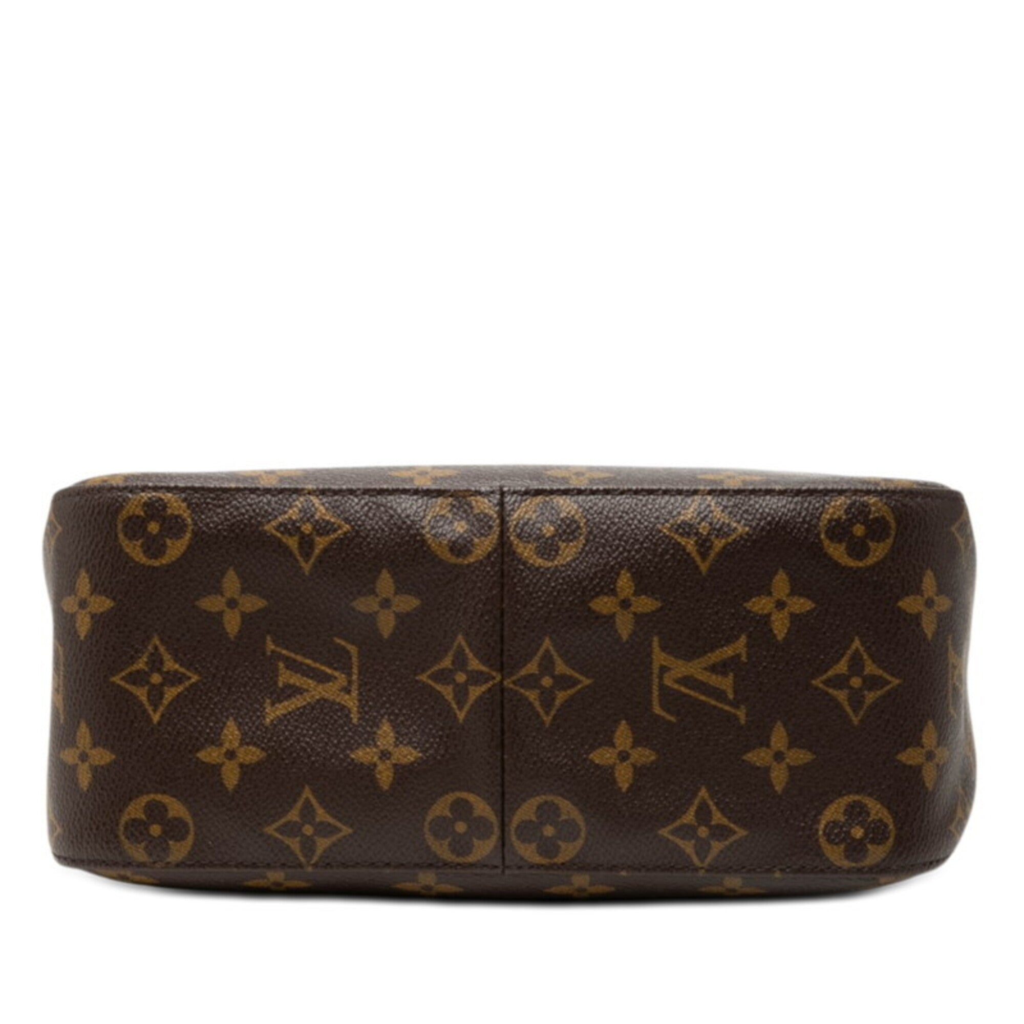 Louis Vuitton Brown Pvc Leather Shoulder Bag (Pre-Owned)