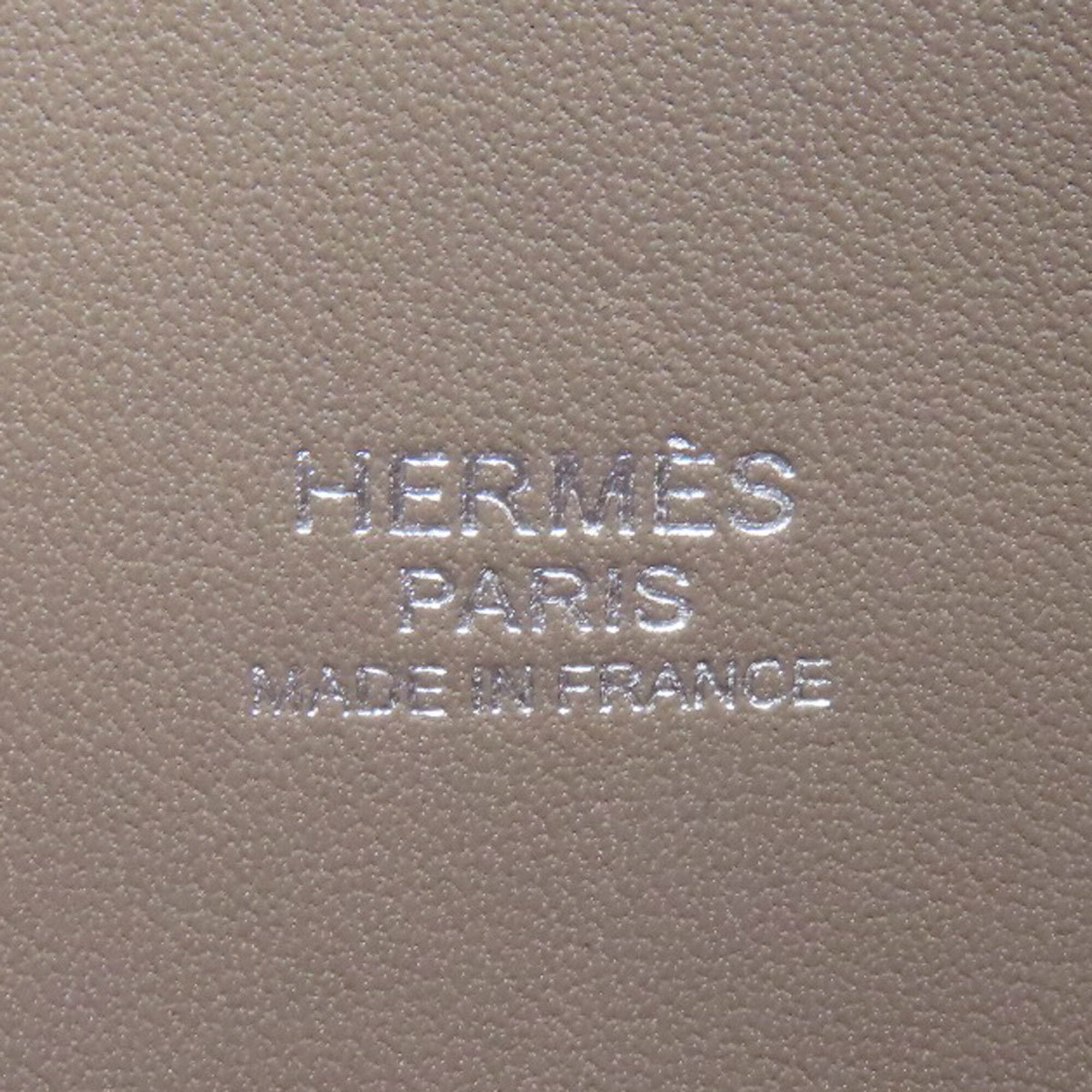 Hermes Etain Epsom Leather Handbag (Pre-Owned)