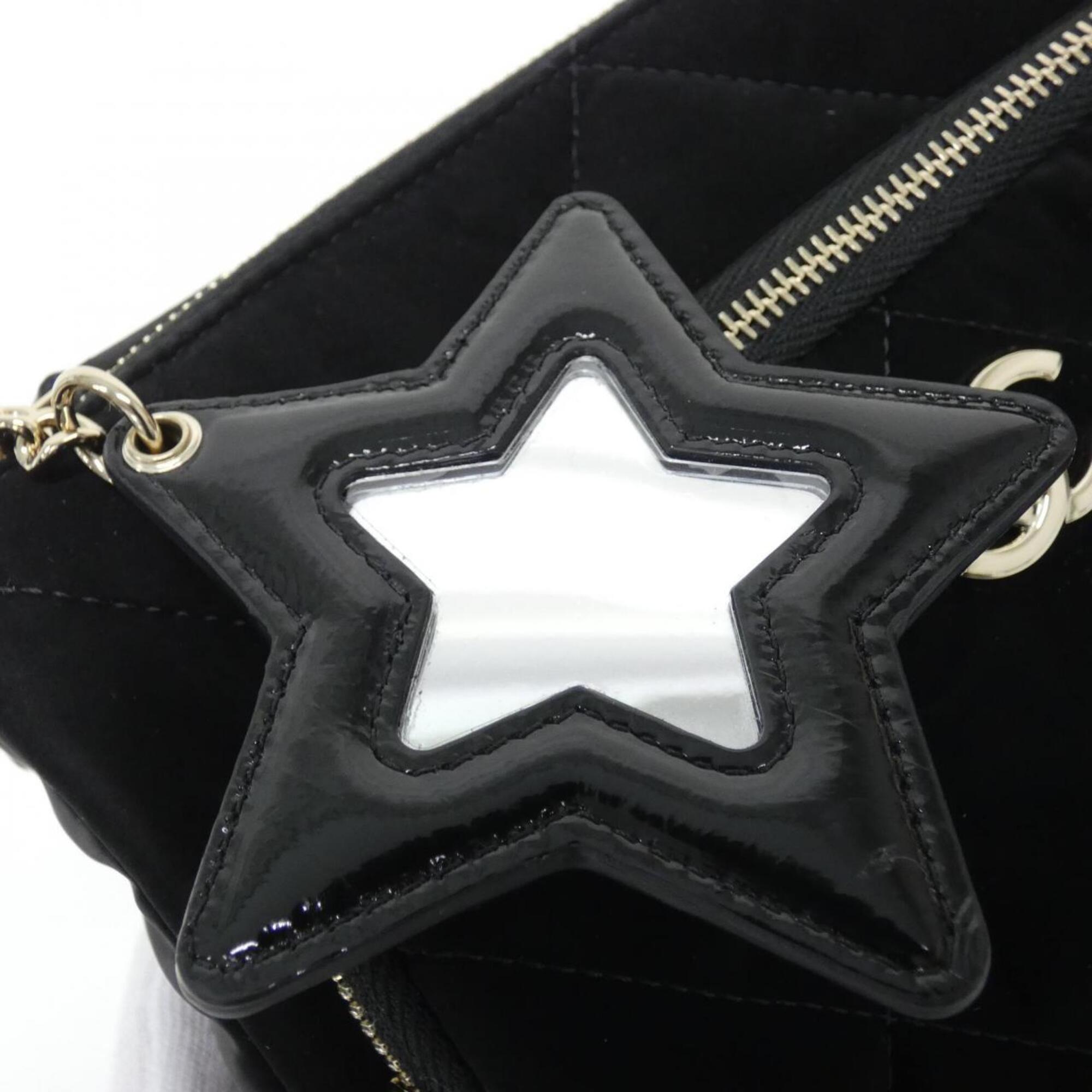 Chanel Black Handbag Shoulder Bag (Pre-Owned)