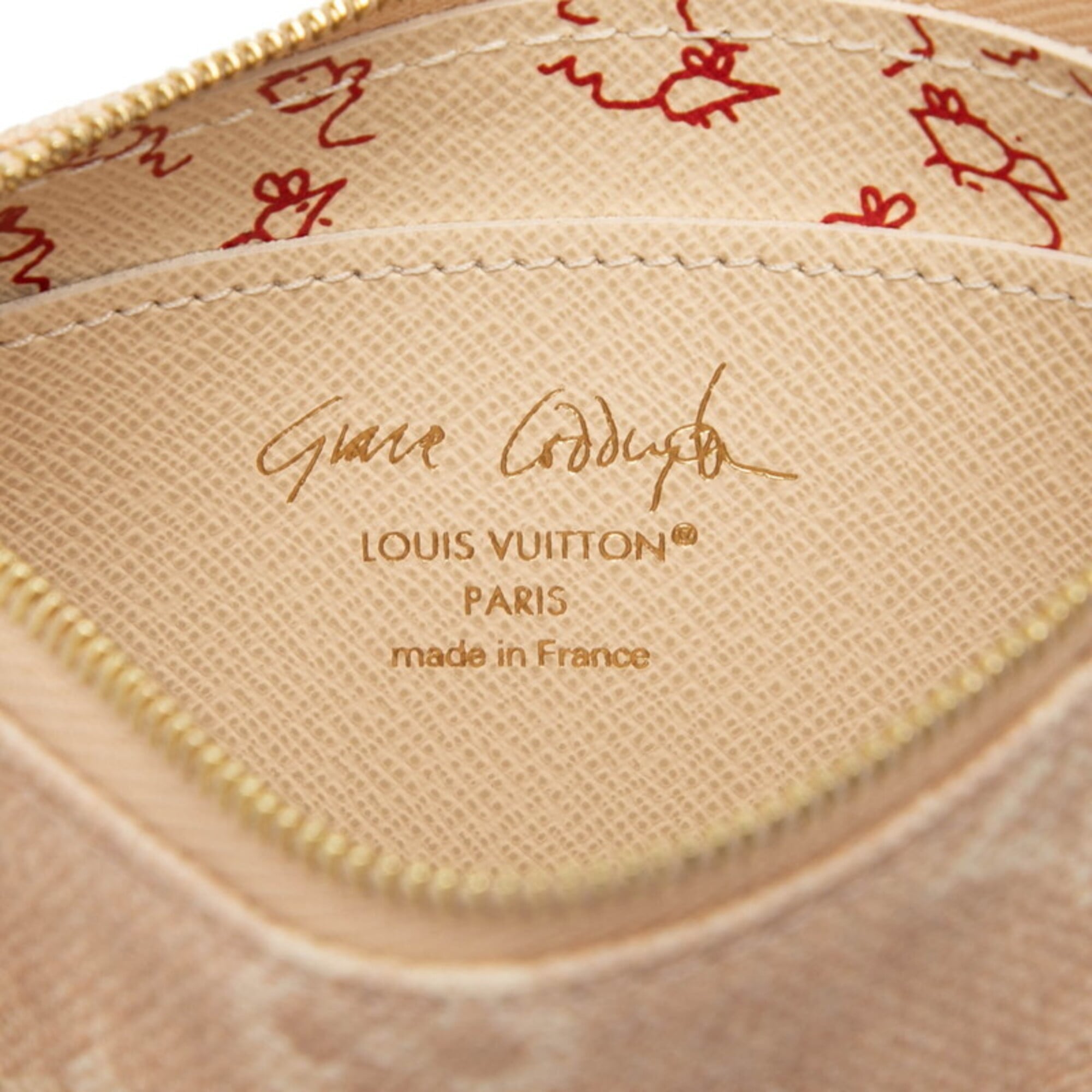 Louis Vuitton Beige Monogram Pochette (Pre-Owned)