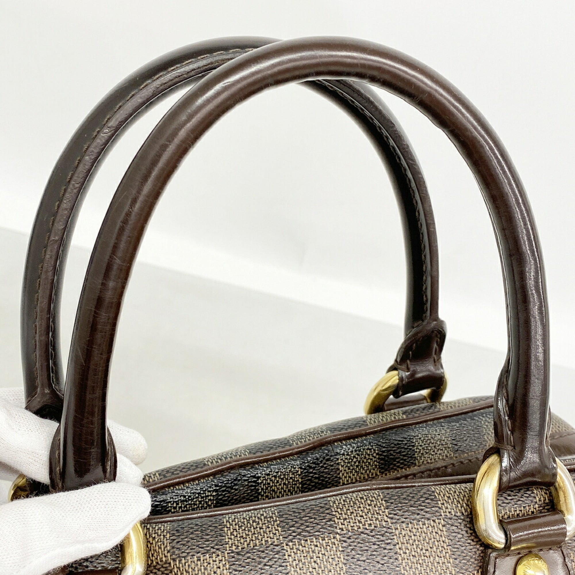 Louis Vuitton Ebene Handbag (Pre-Owned)
