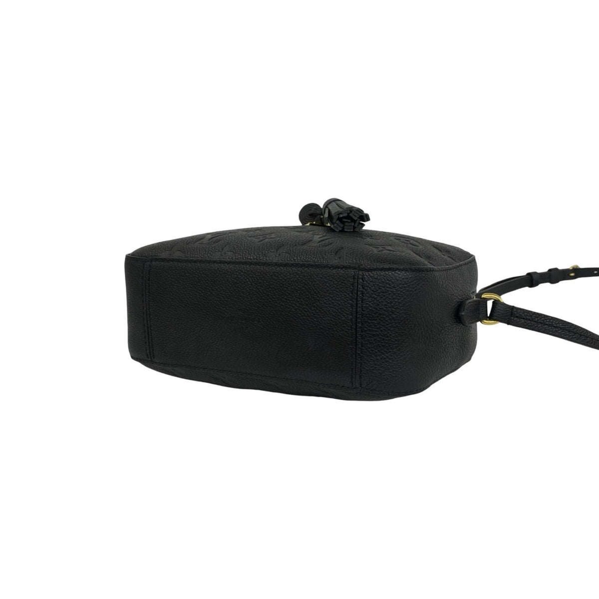Louis Vuitton Black Leather Shoulder Bag (Pre-Owned)