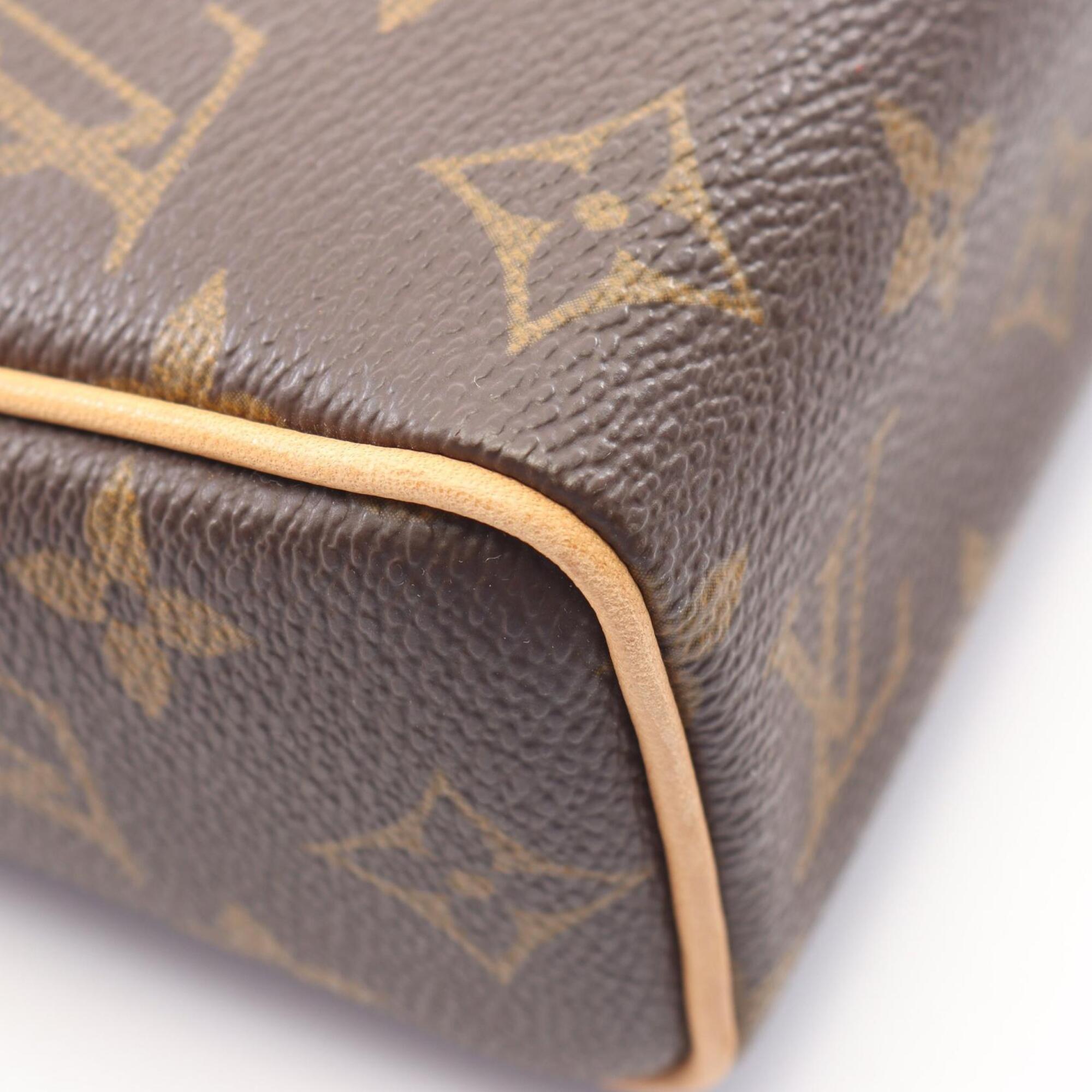 Louis Vuitton Brown Pvc Leather Handbag (Pre-Owned)